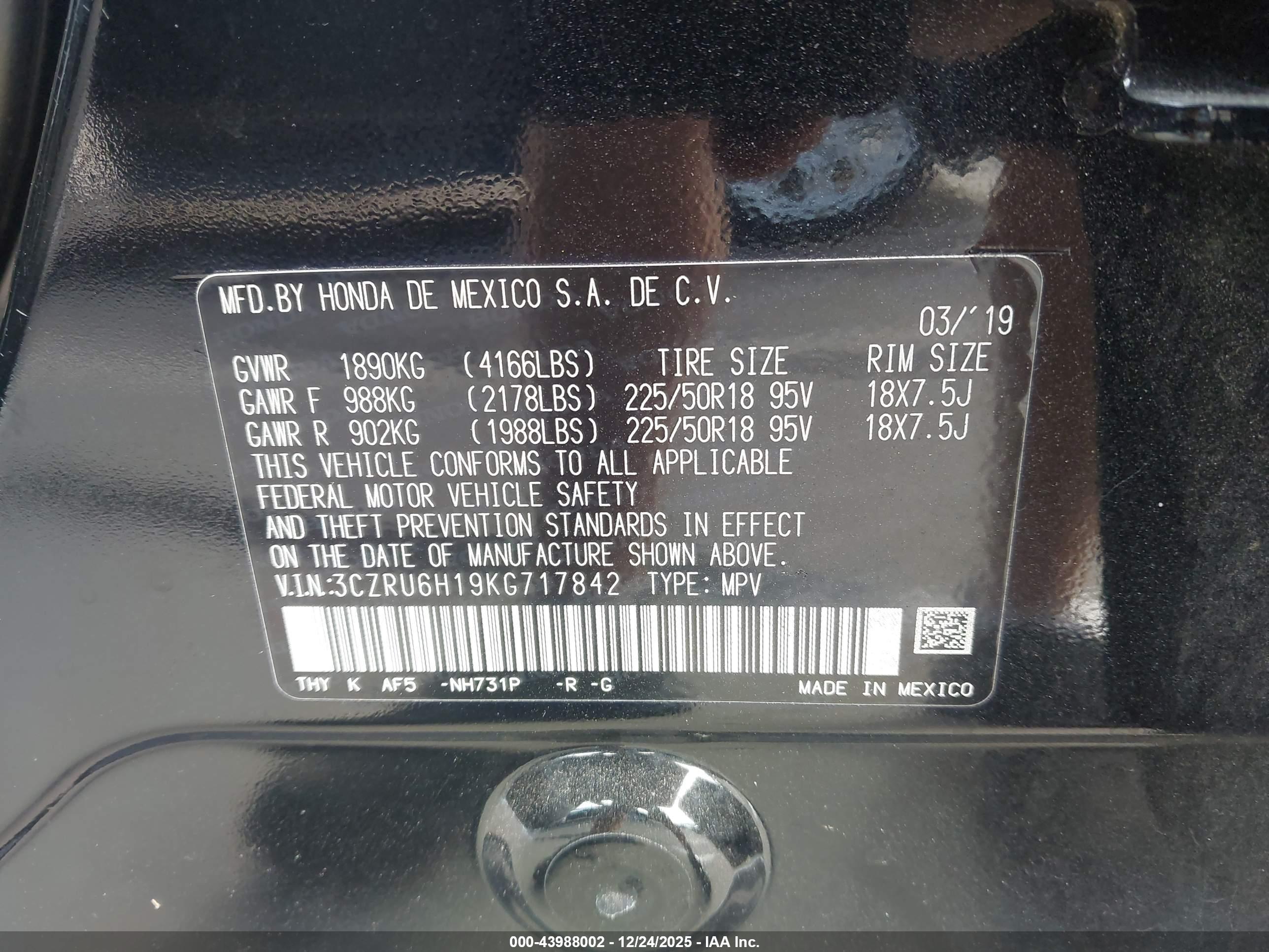 HONDA HR-V image 9