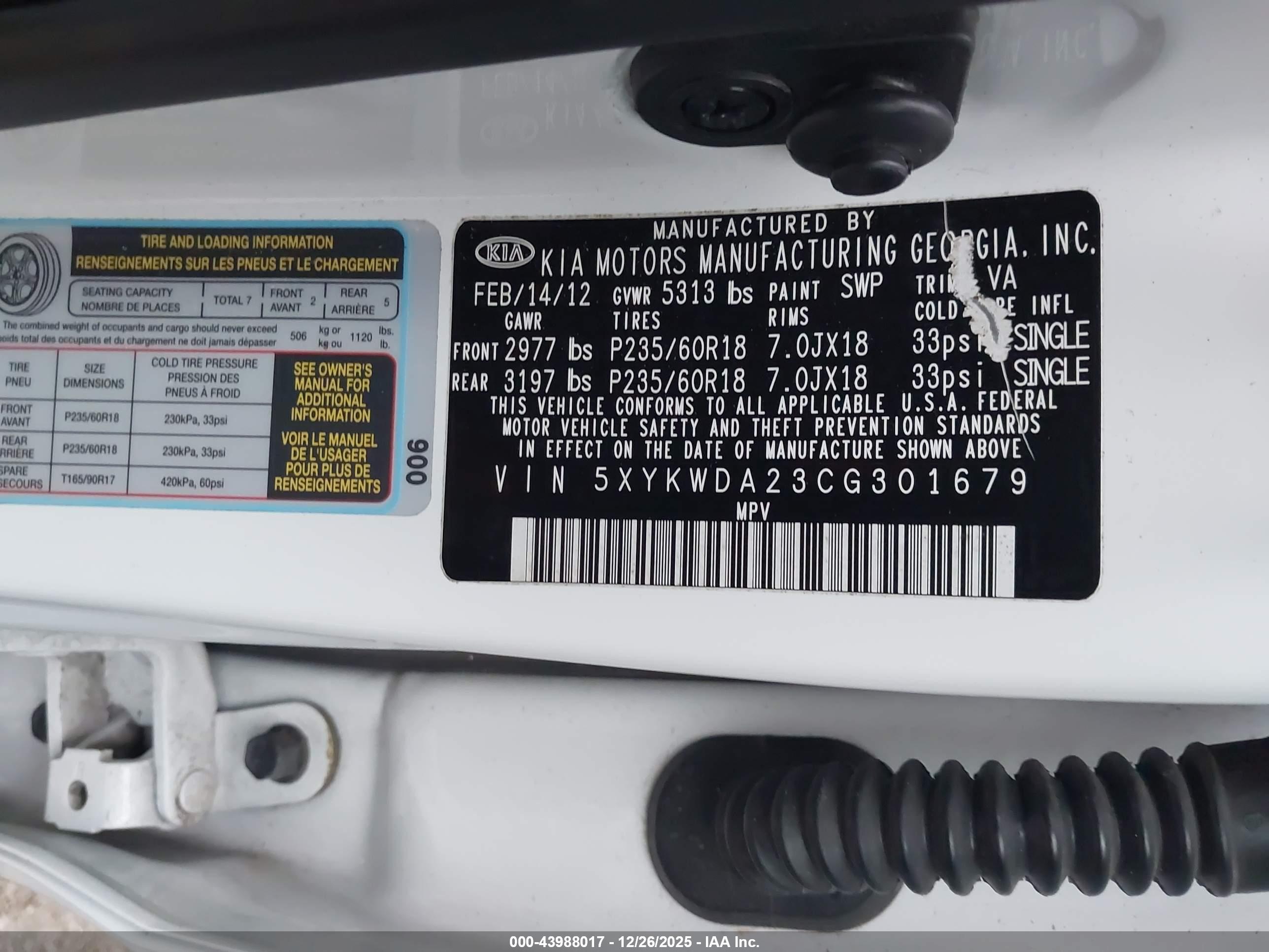 KIA SORENTO image 9