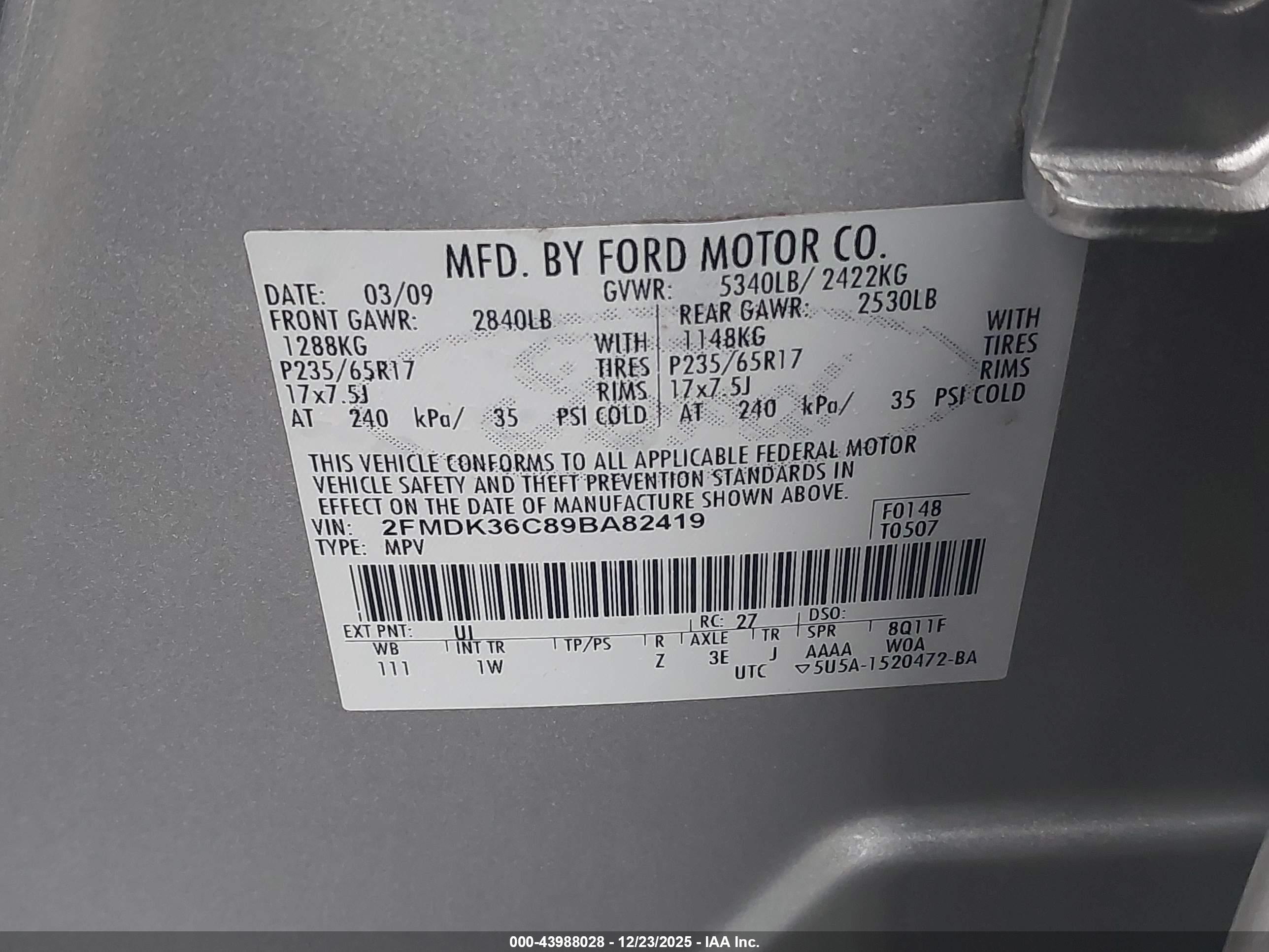 FORD EDGE image 9
