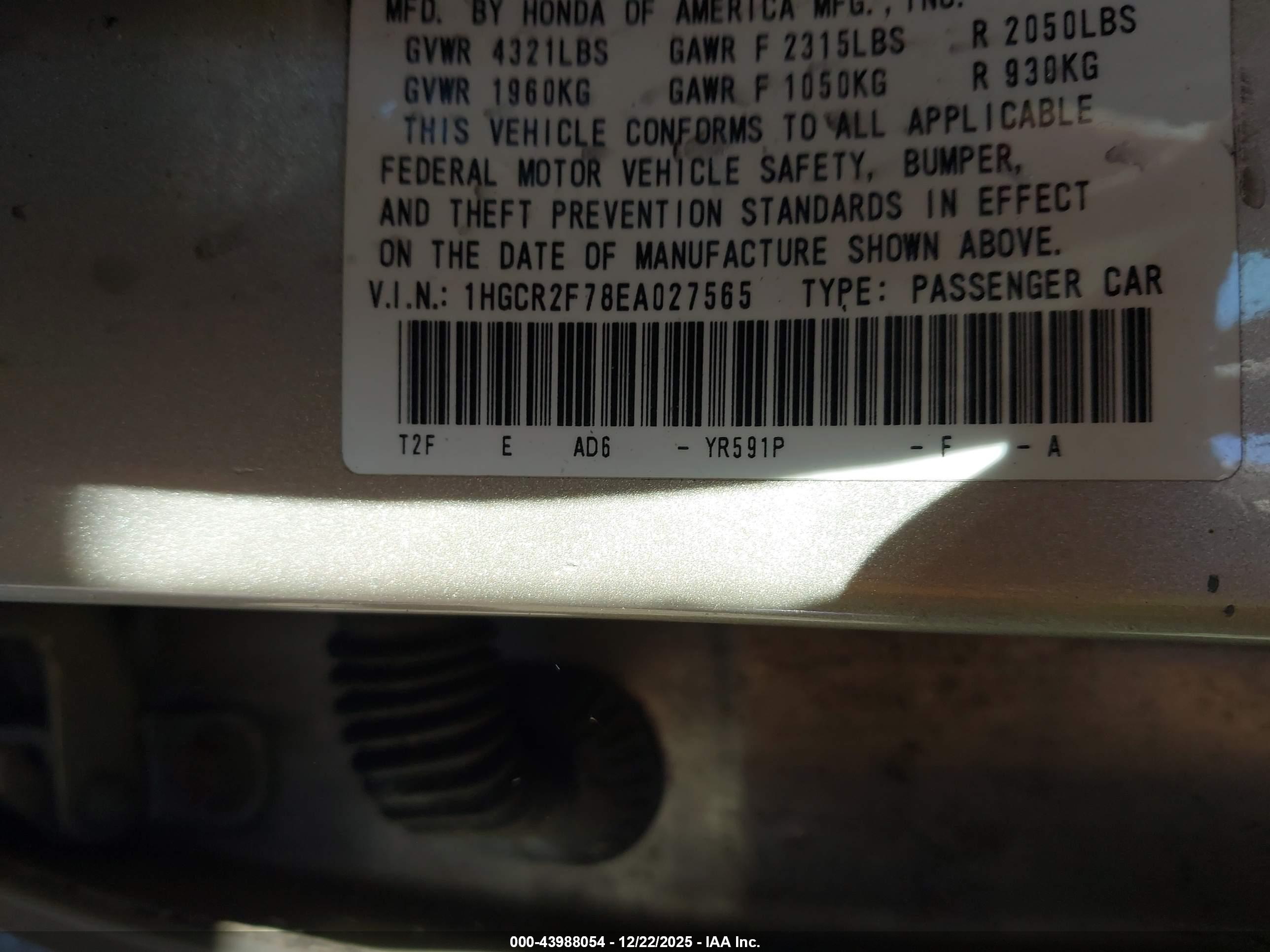 HONDA ACCORD image 9