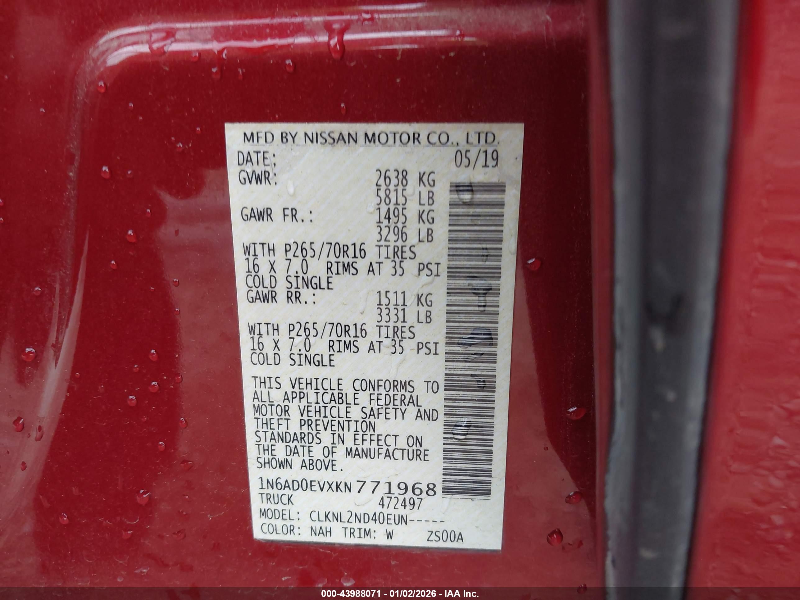 NISSAN FRONTIER image 9