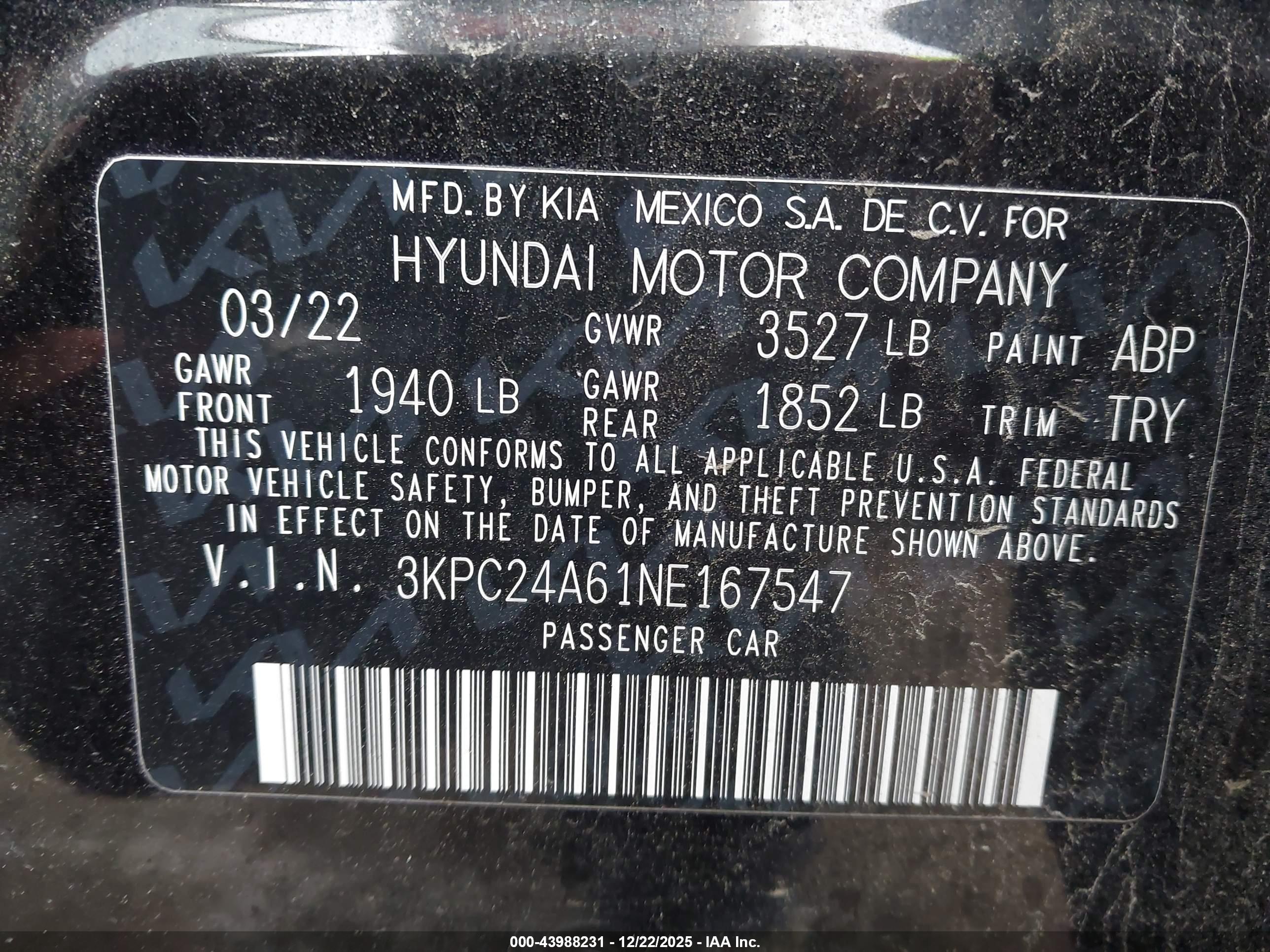 HYUNDAI ACCENT image 9