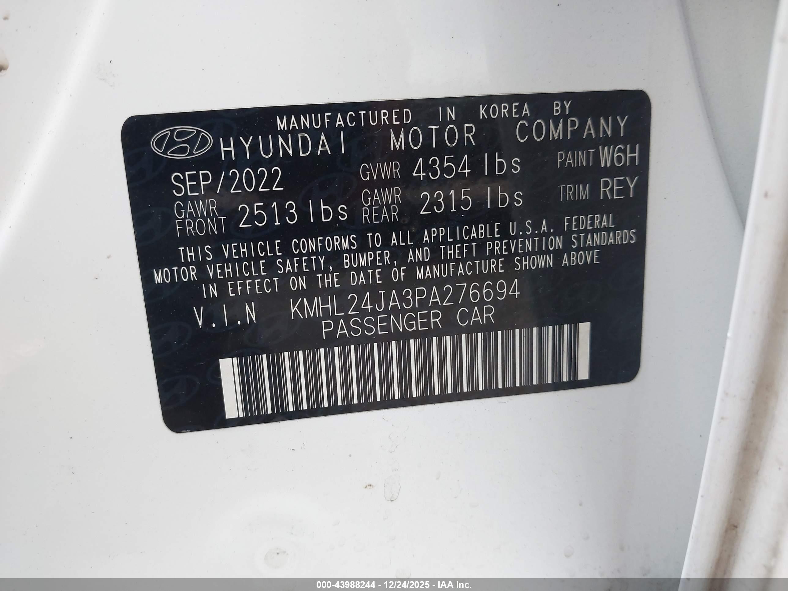 HYUNDAI SONATA image 9