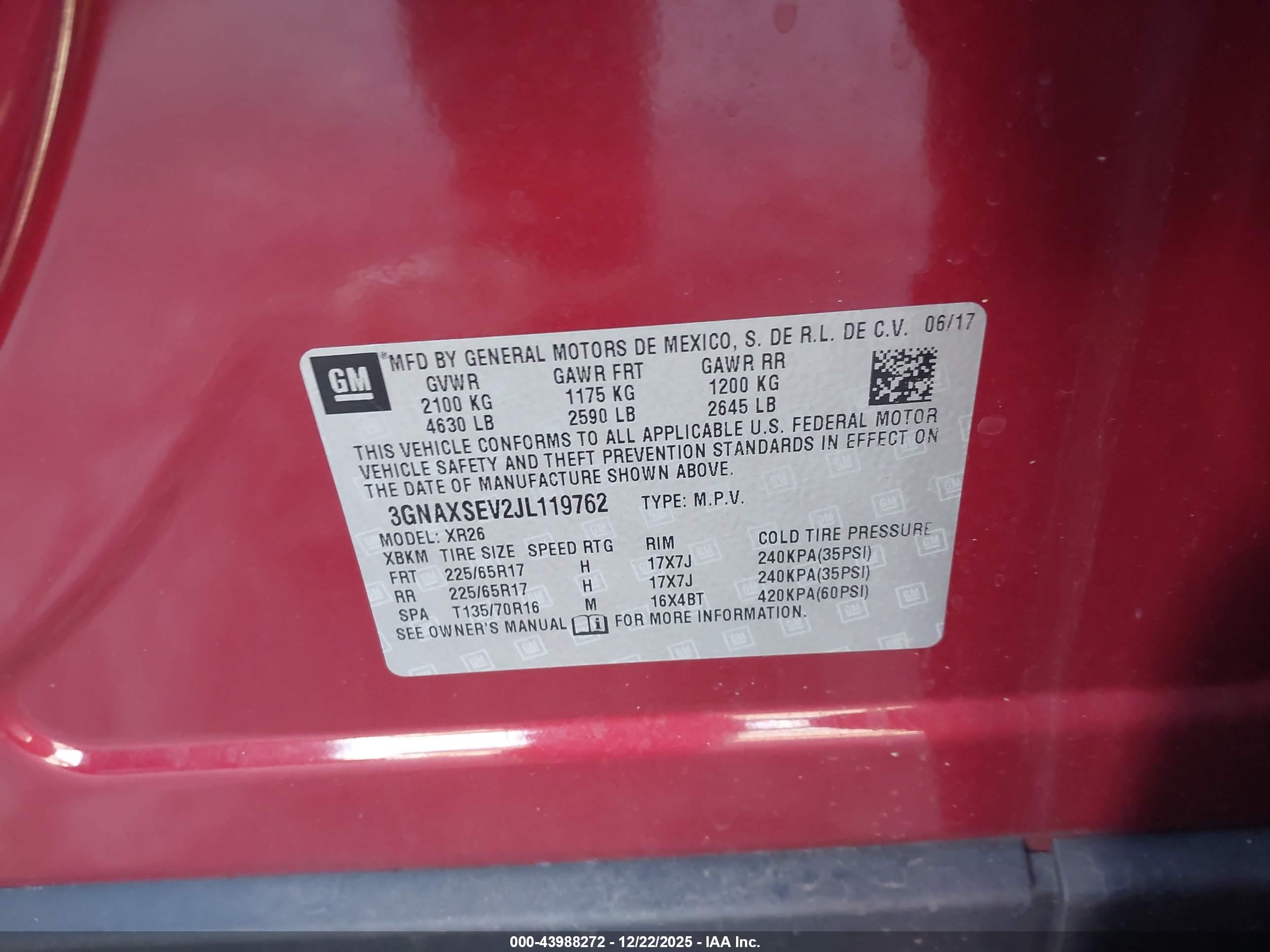 CHEVROLET EQUINOX image 9