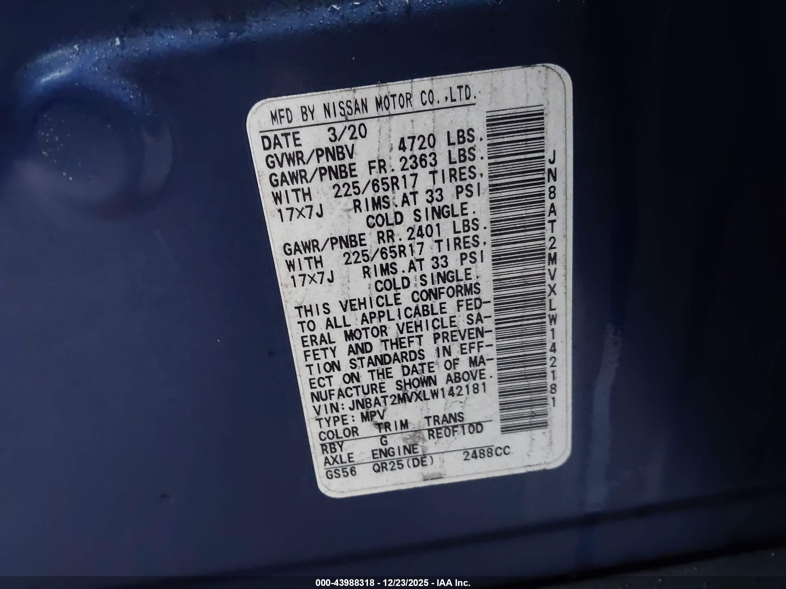 NISSAN ROGUE image 9