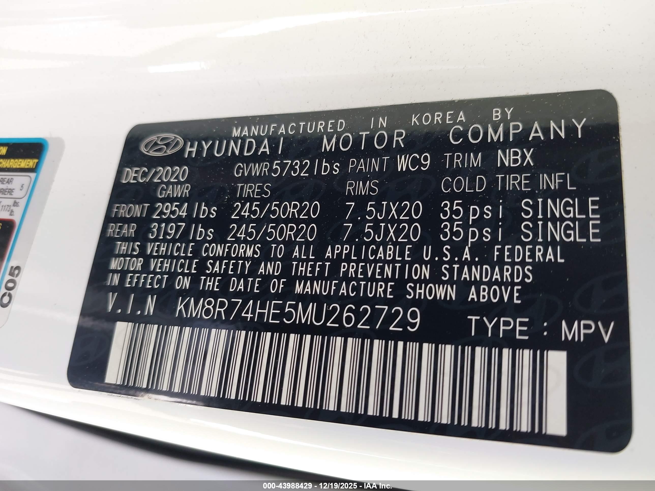 HYUNDAI PALISADE image 9