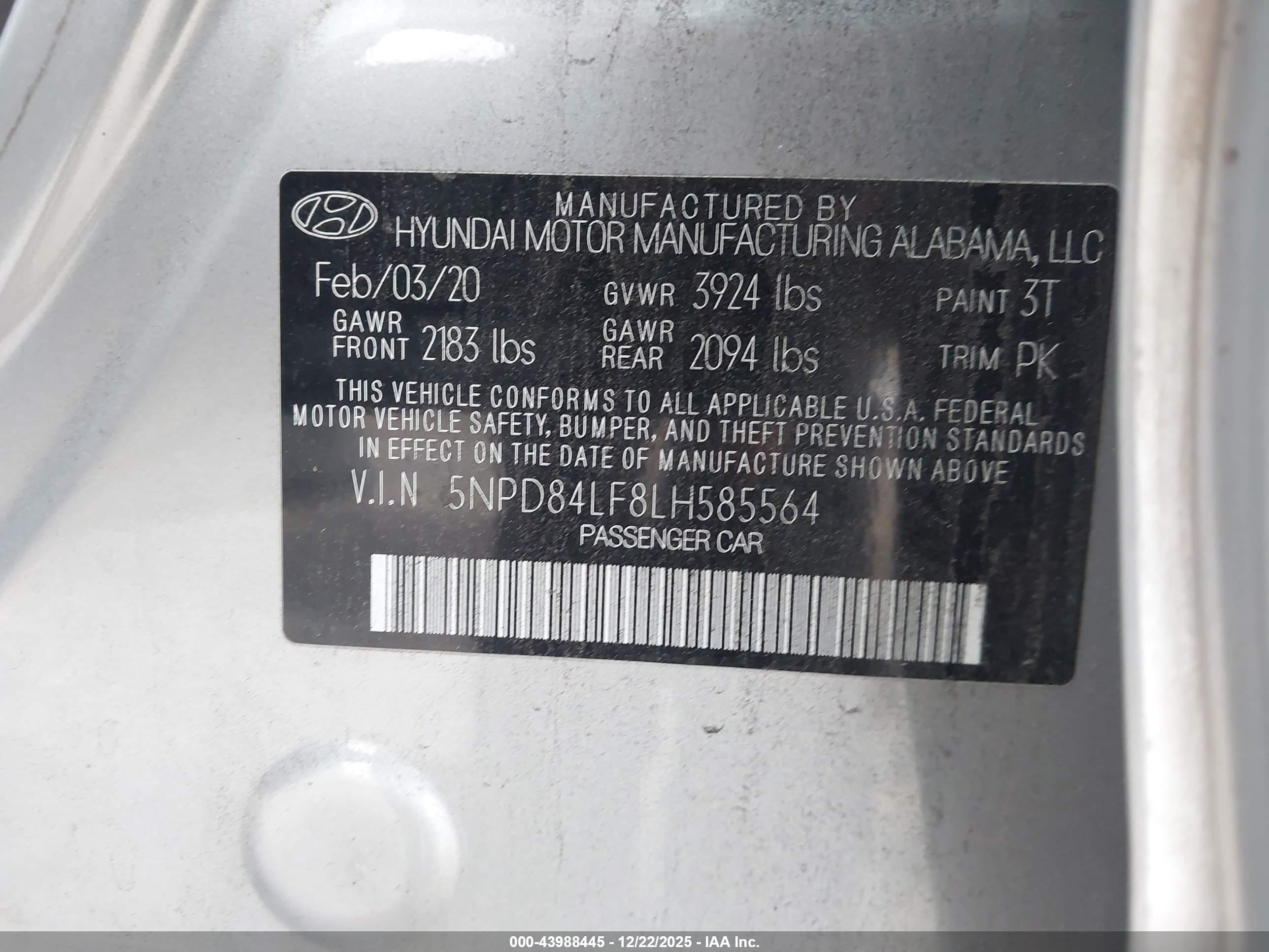 HYUNDAI ELANTRA image 9