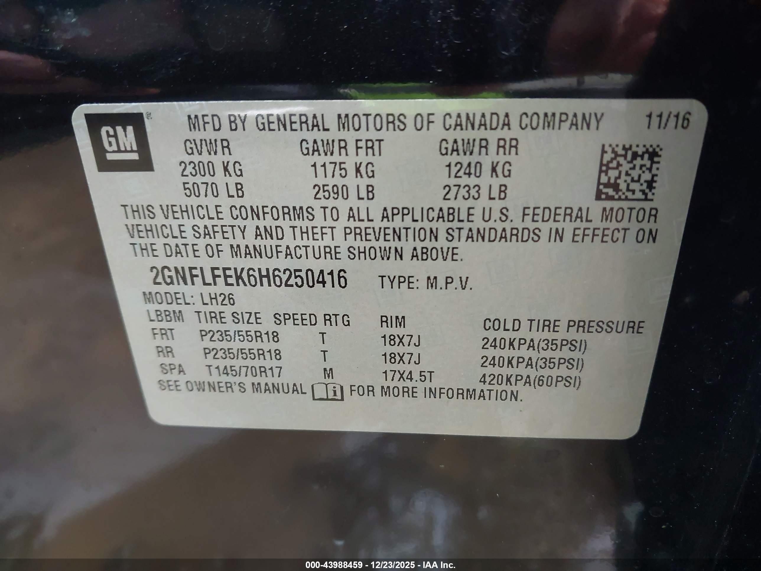 CHEVROLET EQUINOX image 9