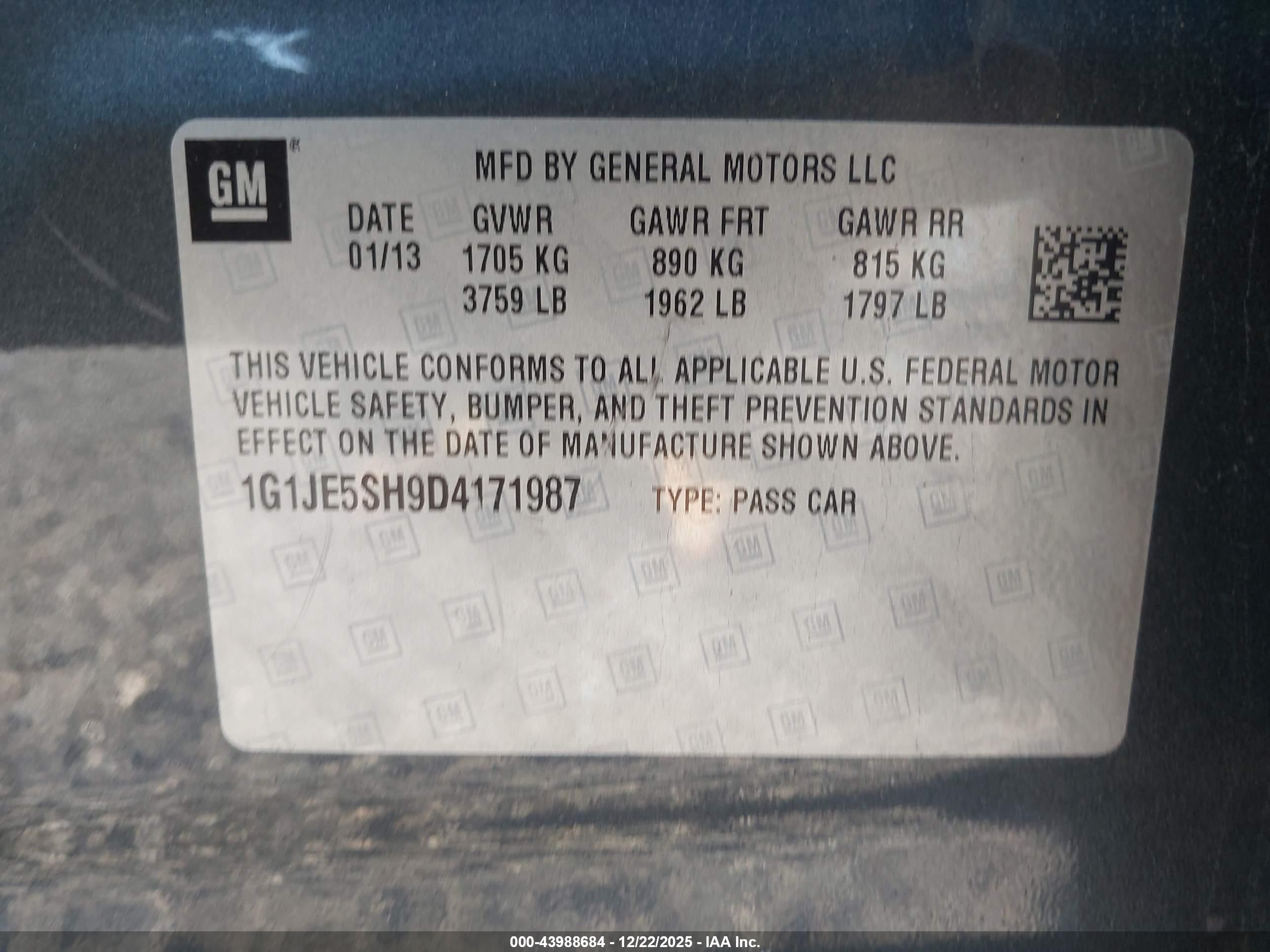CHEVROLET SONIC image 9