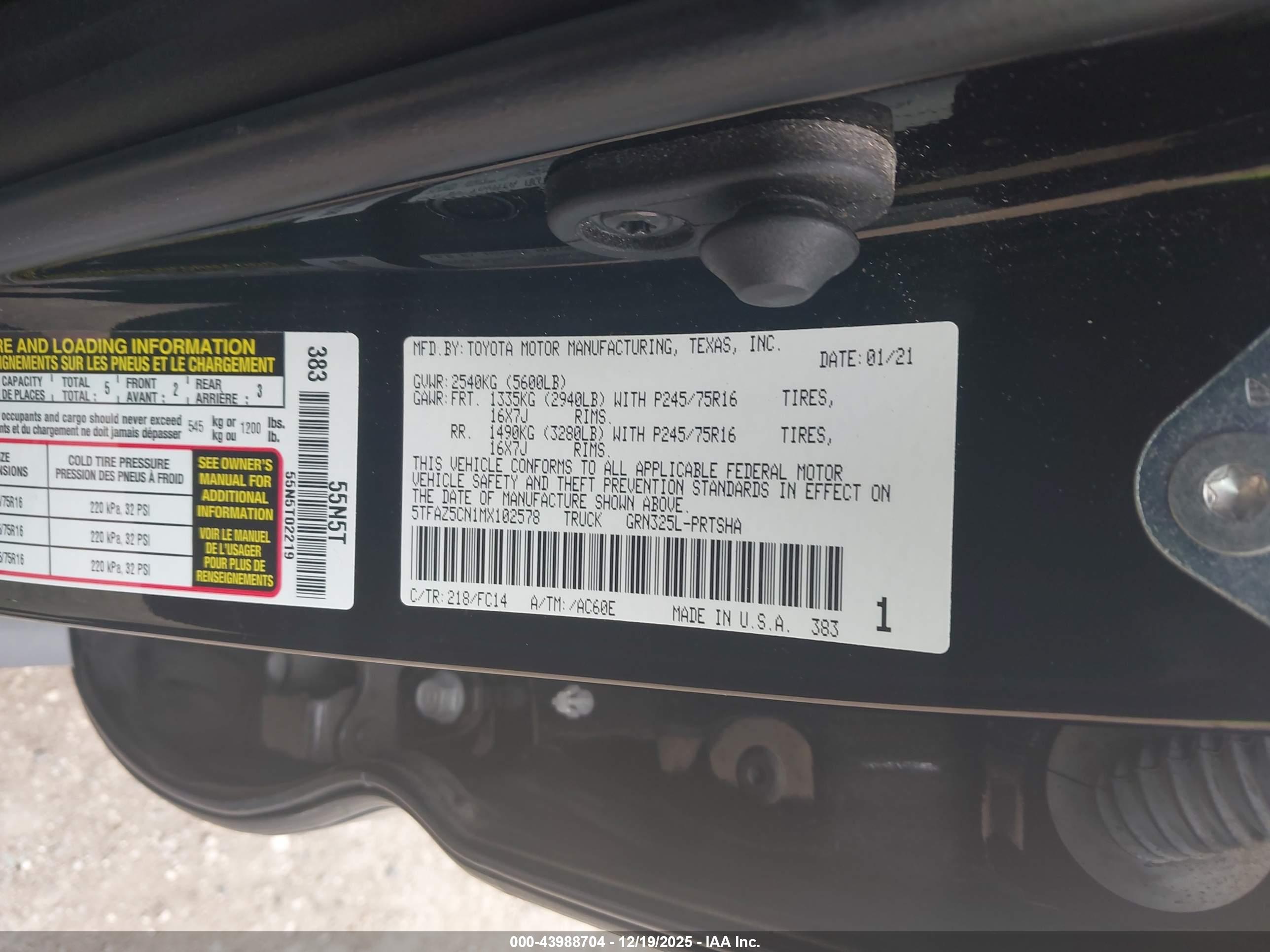 TOYOTA TACOMA image 9