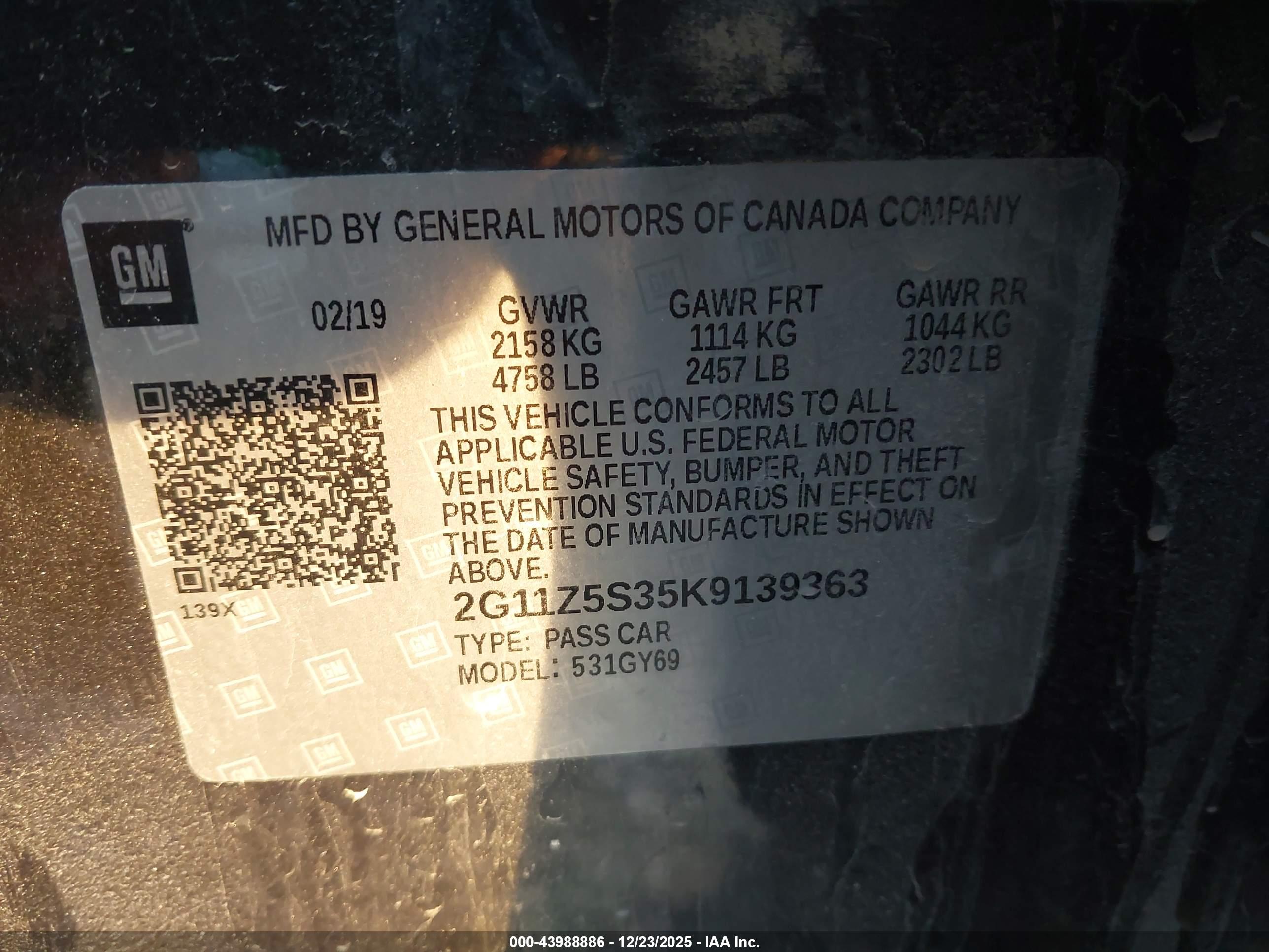CHEVROLET IMPALA image 9
