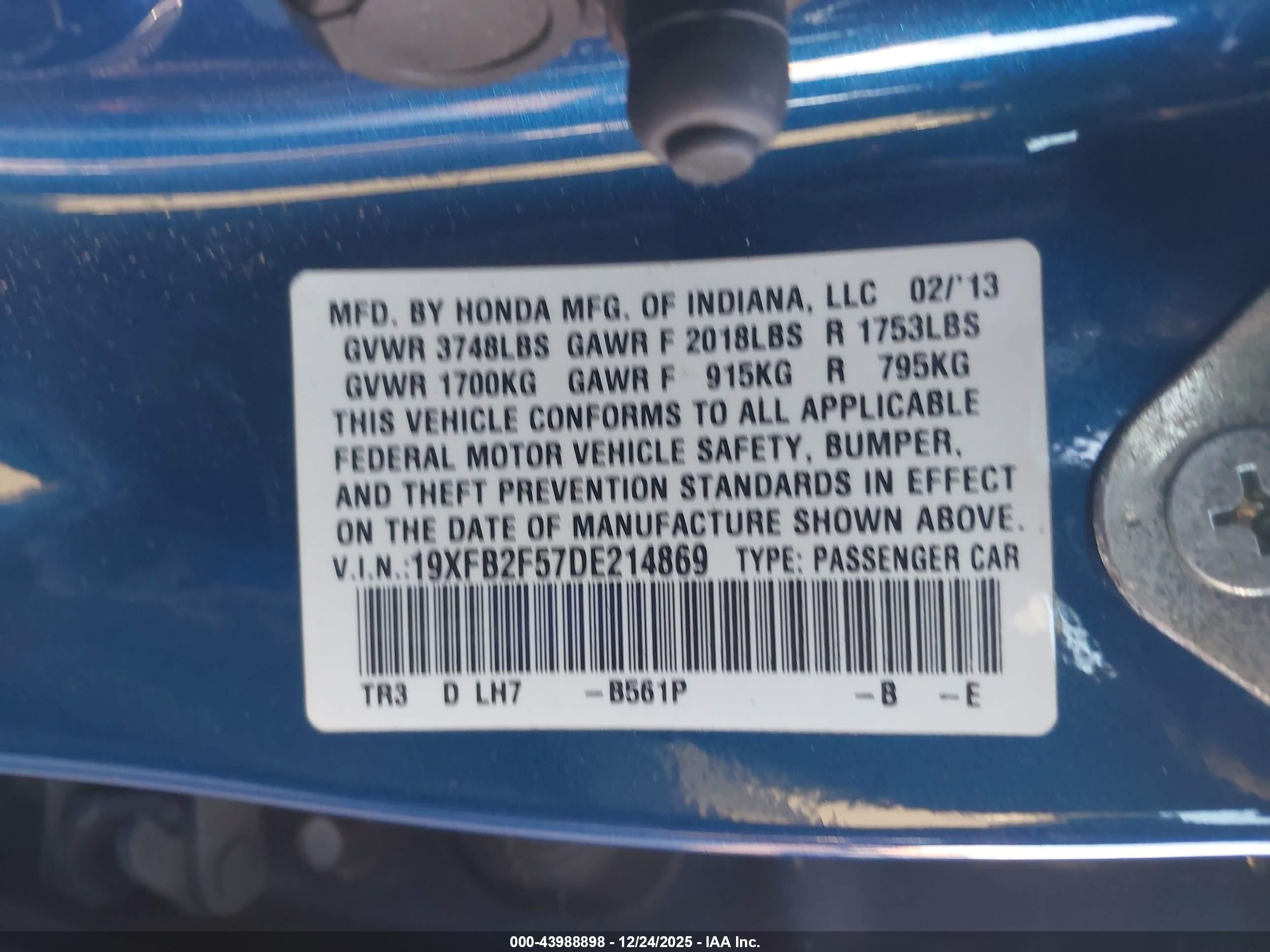 HONDA CIVIC image 9