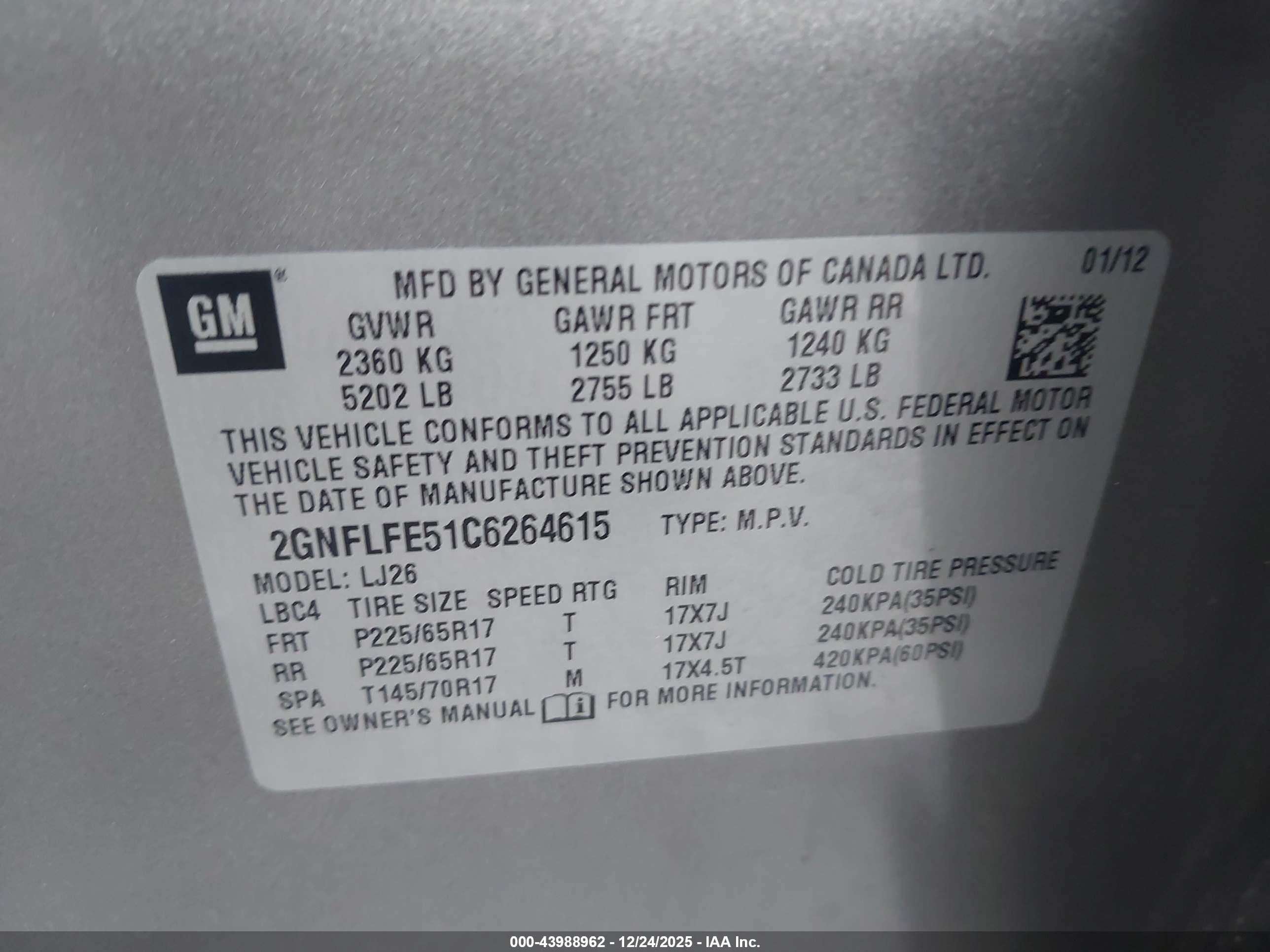 CHEVROLET EQUINOX image 9