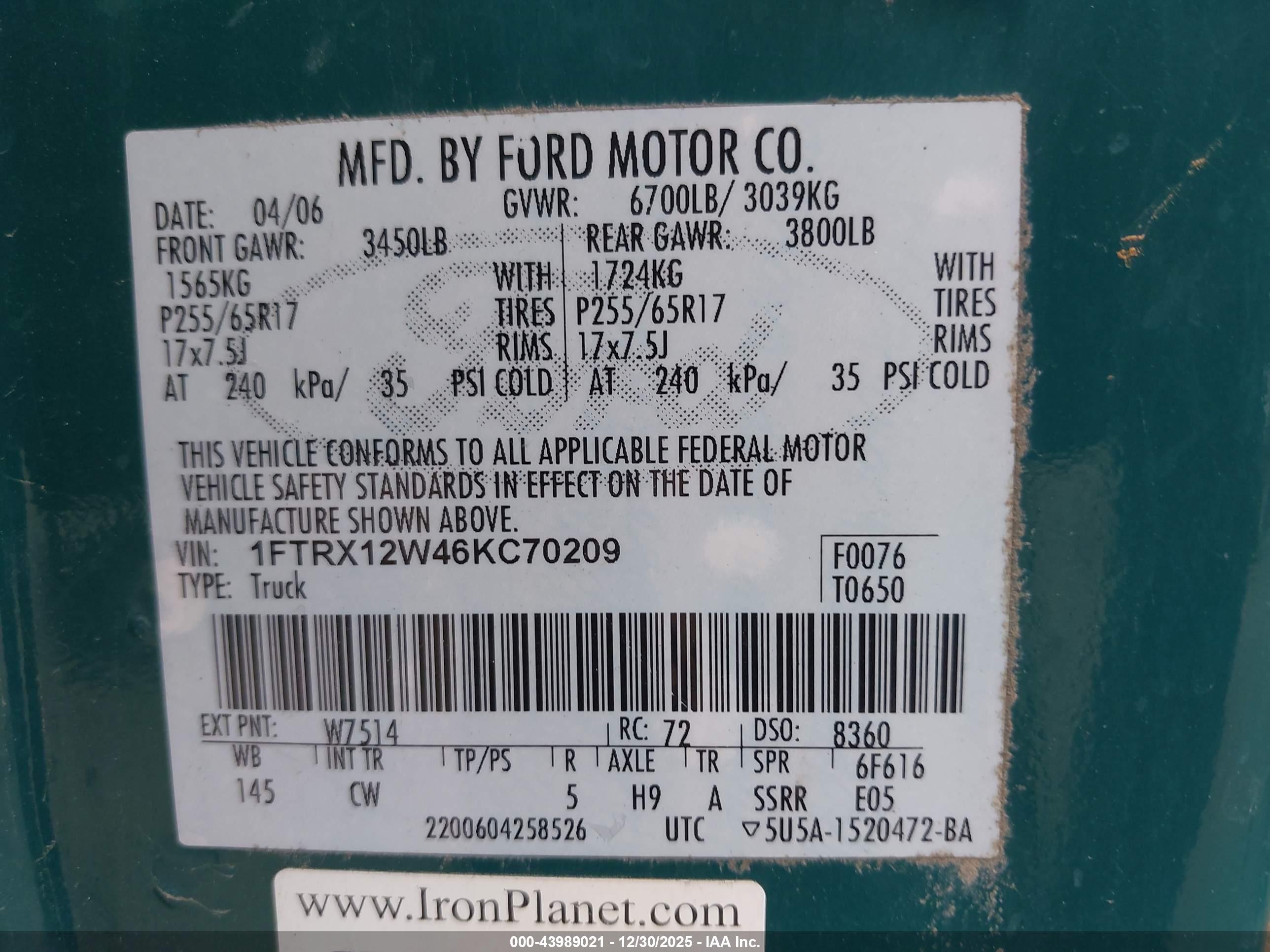 FORD F-150 image 9