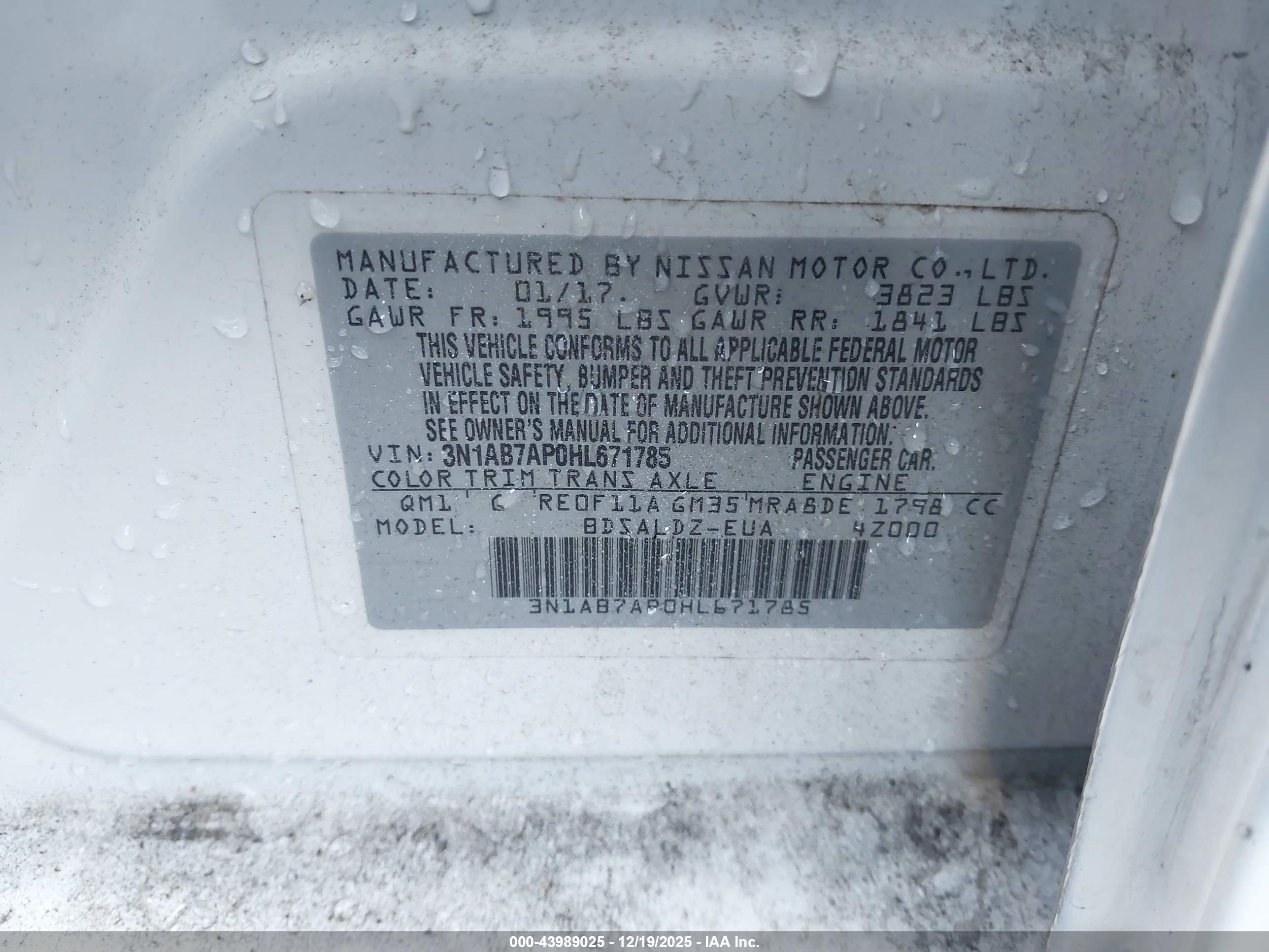 NISSAN SENTRA image 9
