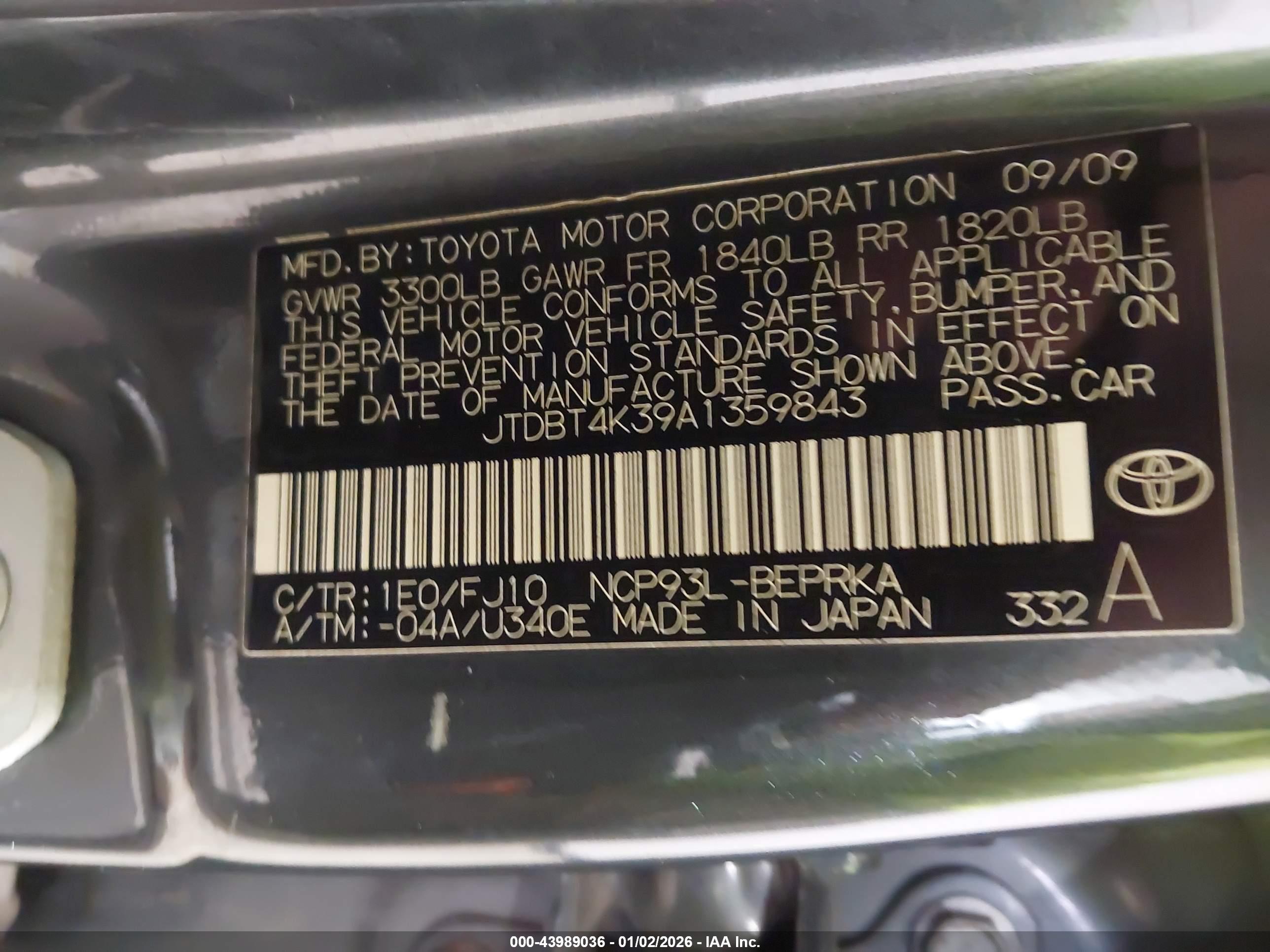 TOYOTA YARIS image 9