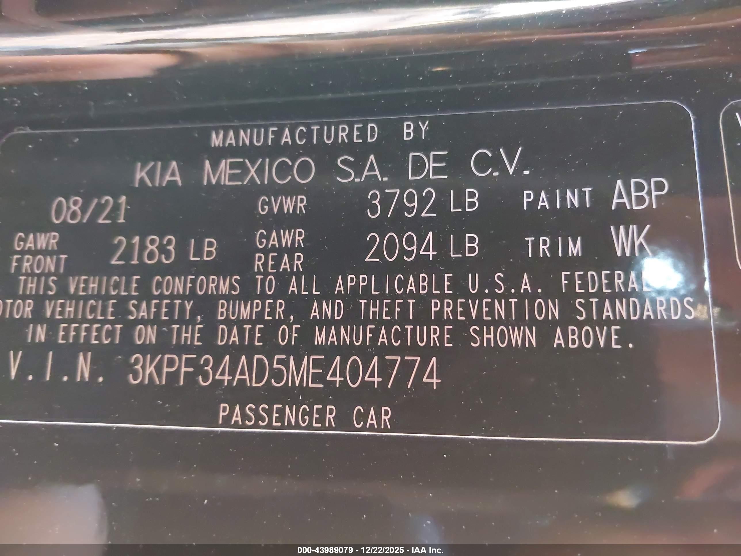 KIA FORTE image 9