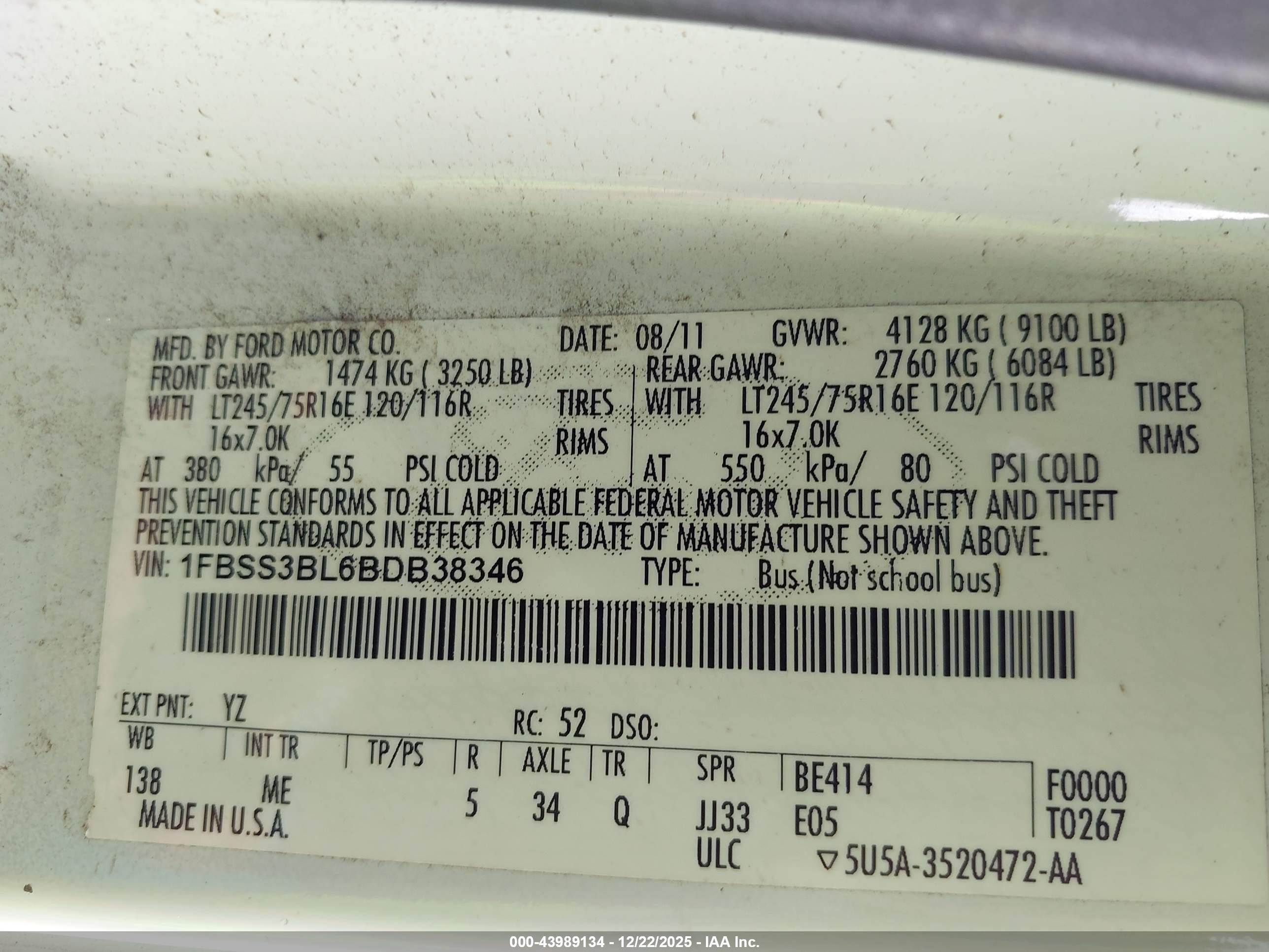 FORD E-350 image 9