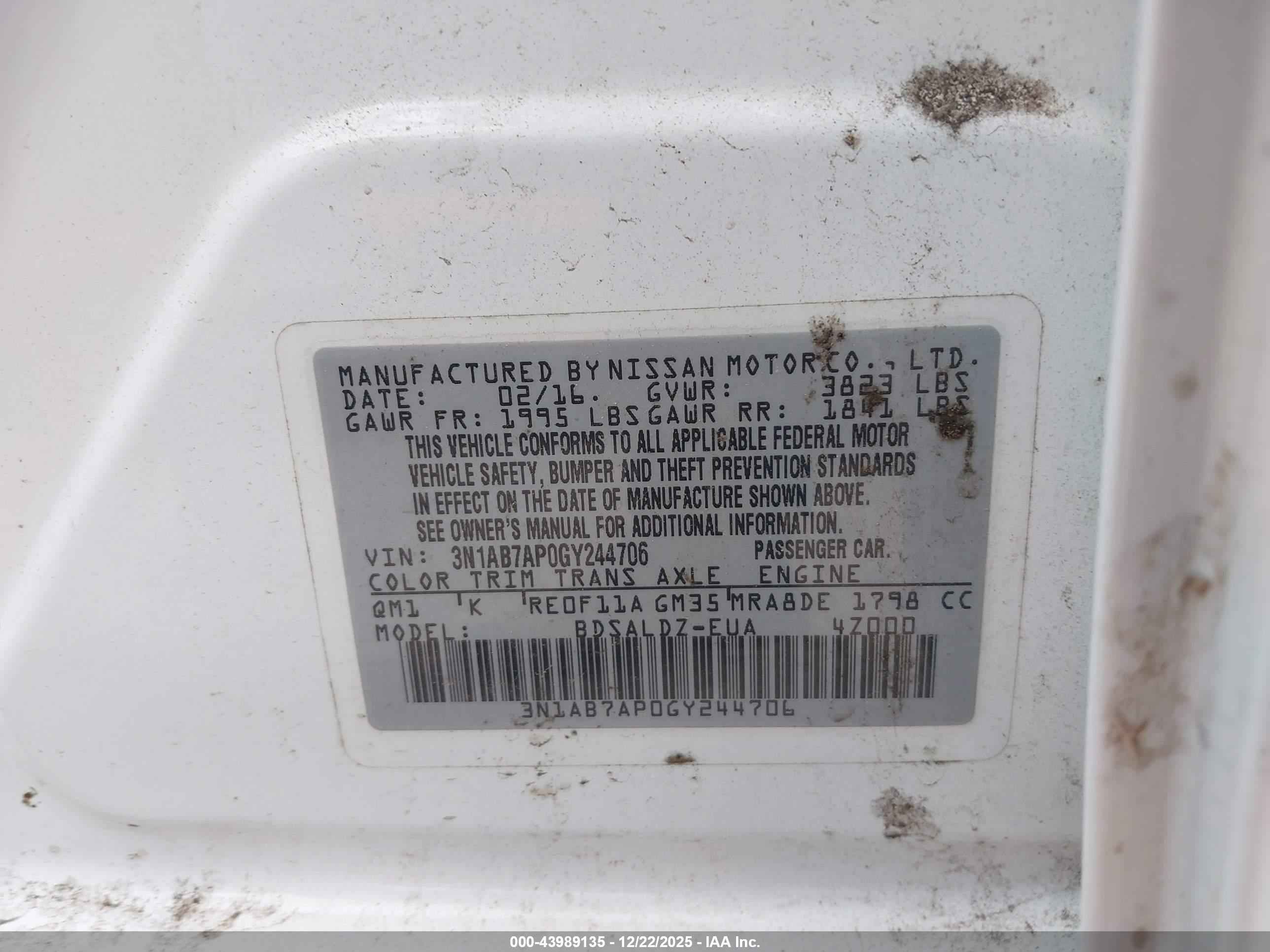 NISSAN SENTRA image 9