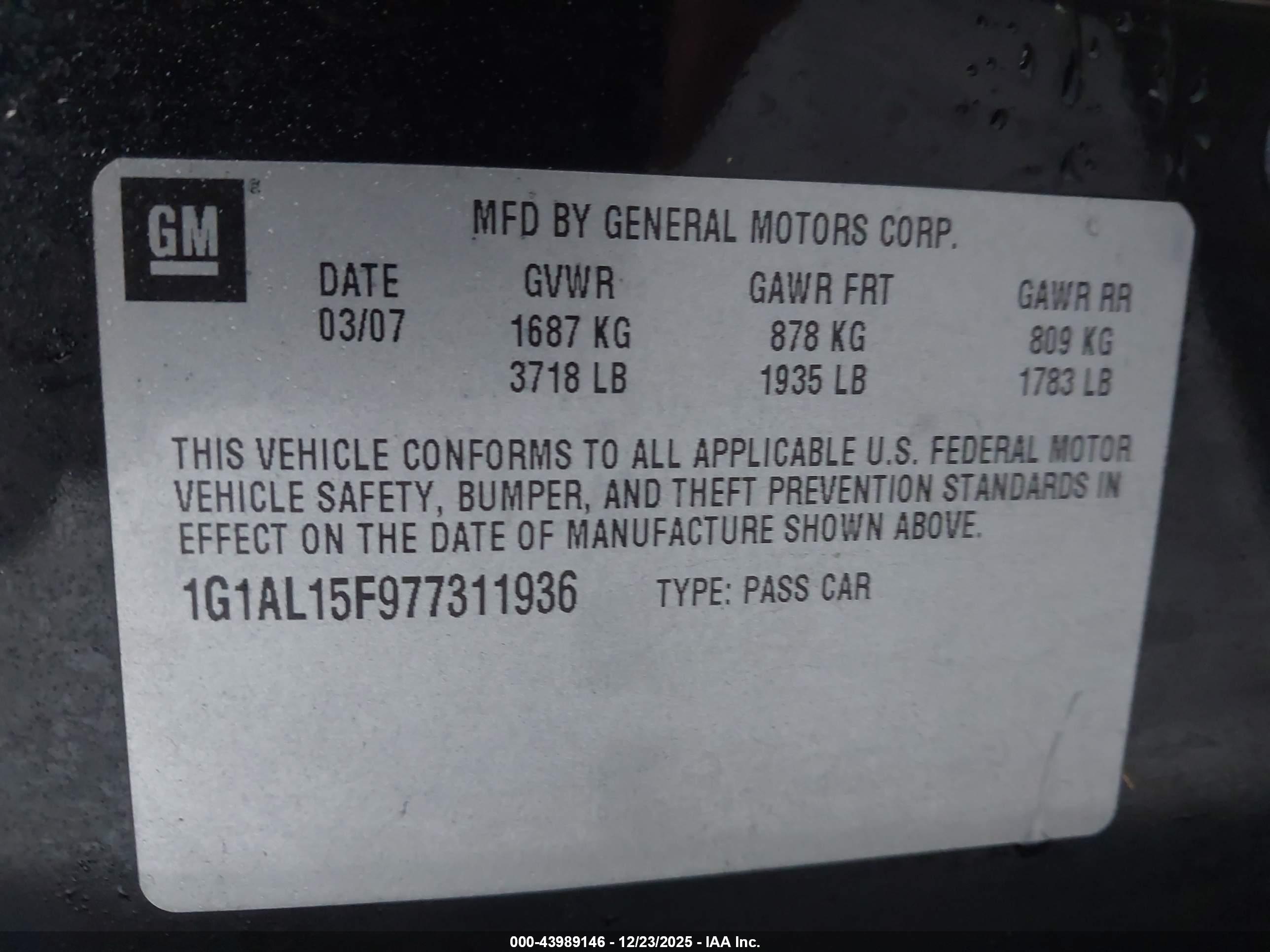 CHEVROLET COBALT image 9