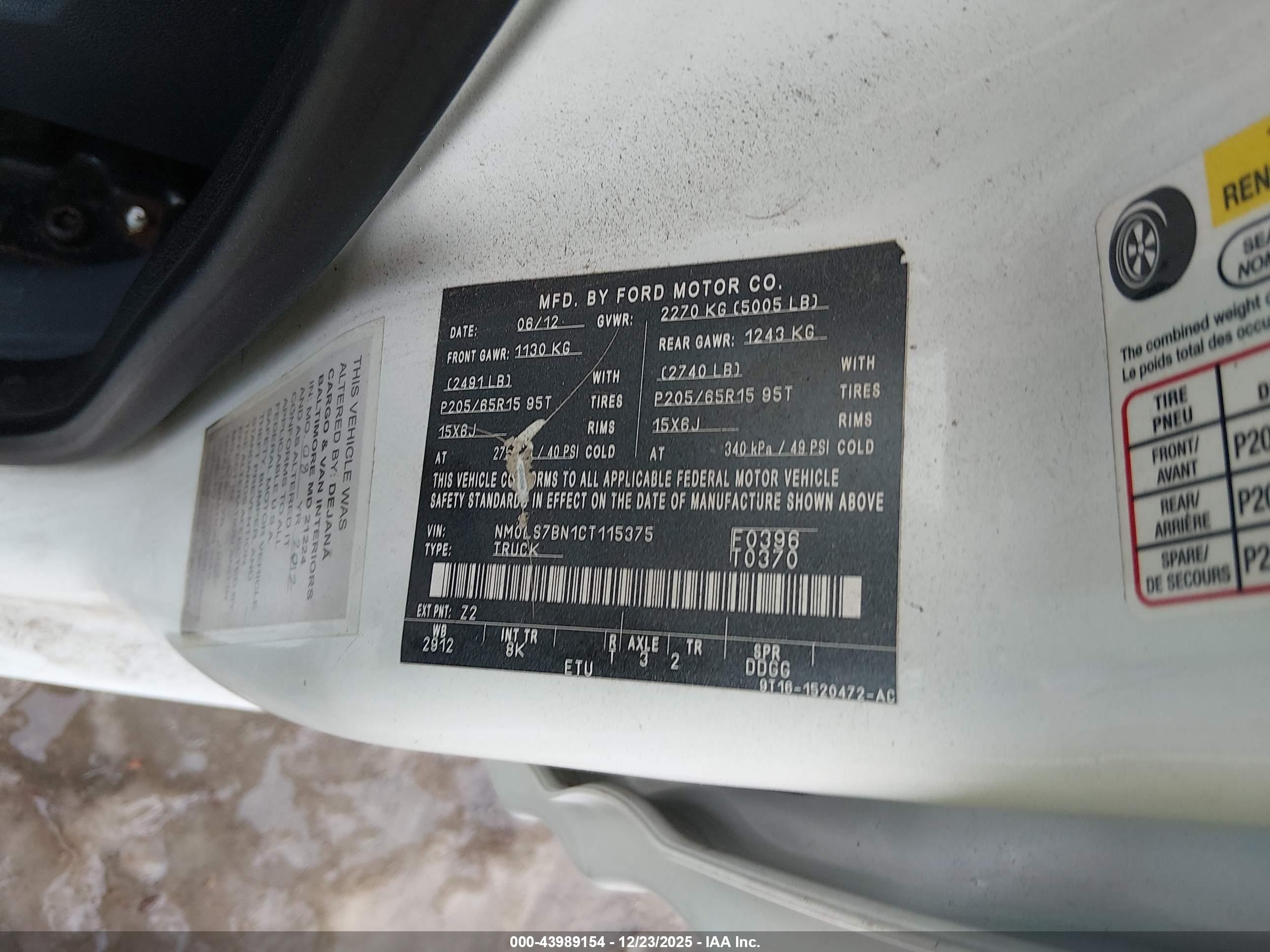 FORD TRANSIT image 9