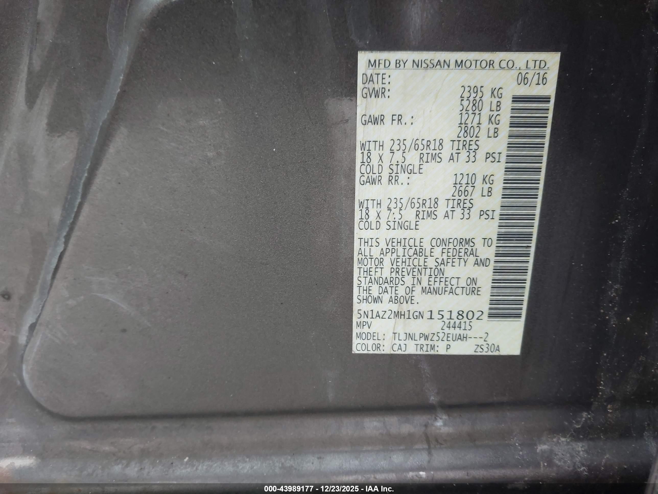 NISSAN MURANO image 9