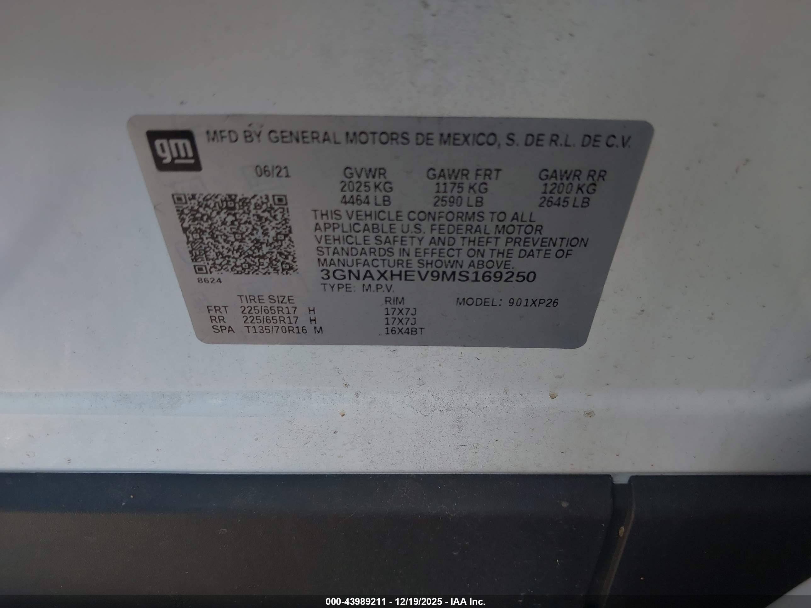 CHEVROLET EQUINOX image 9