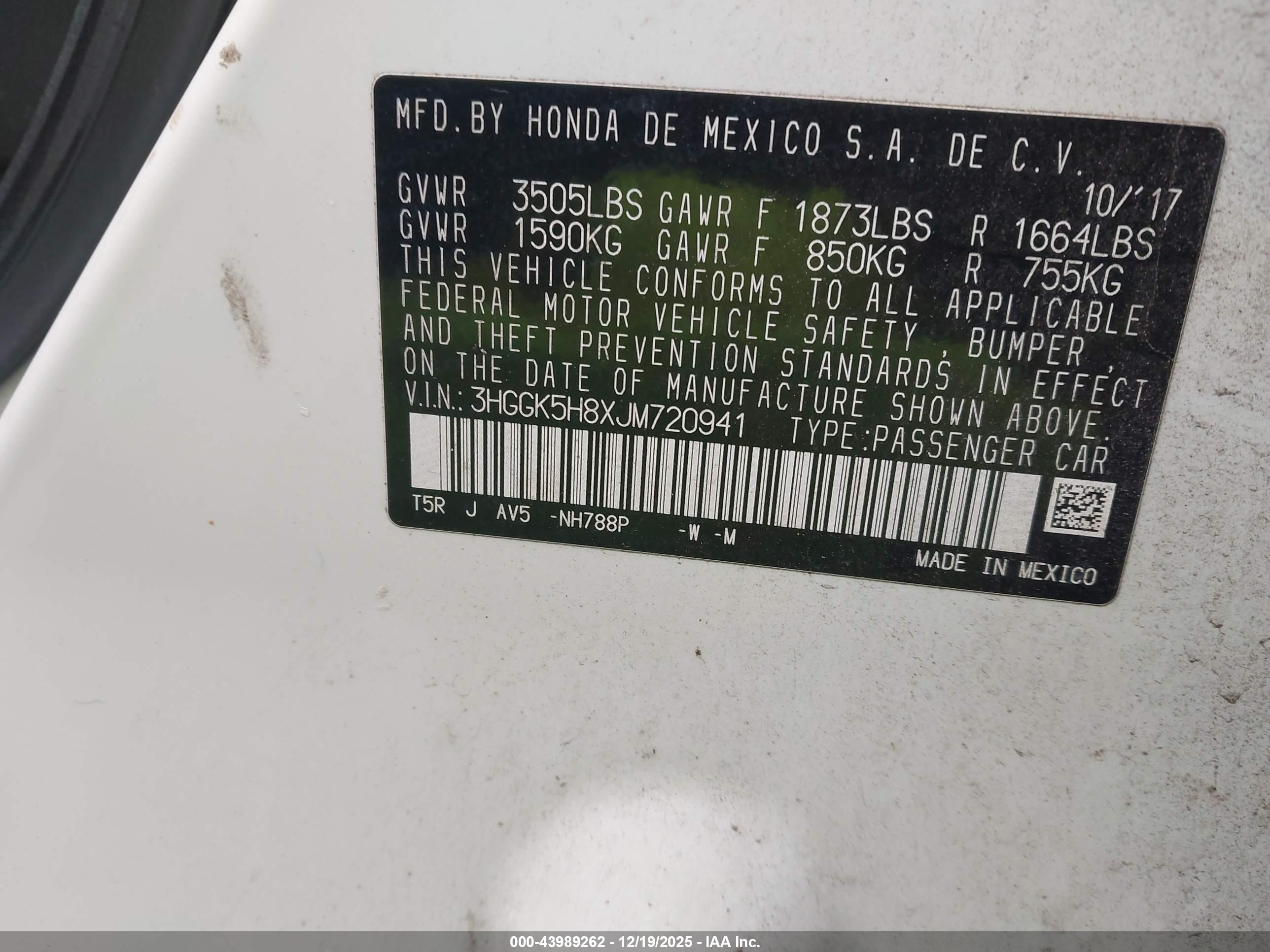 HONDA FIT image 9