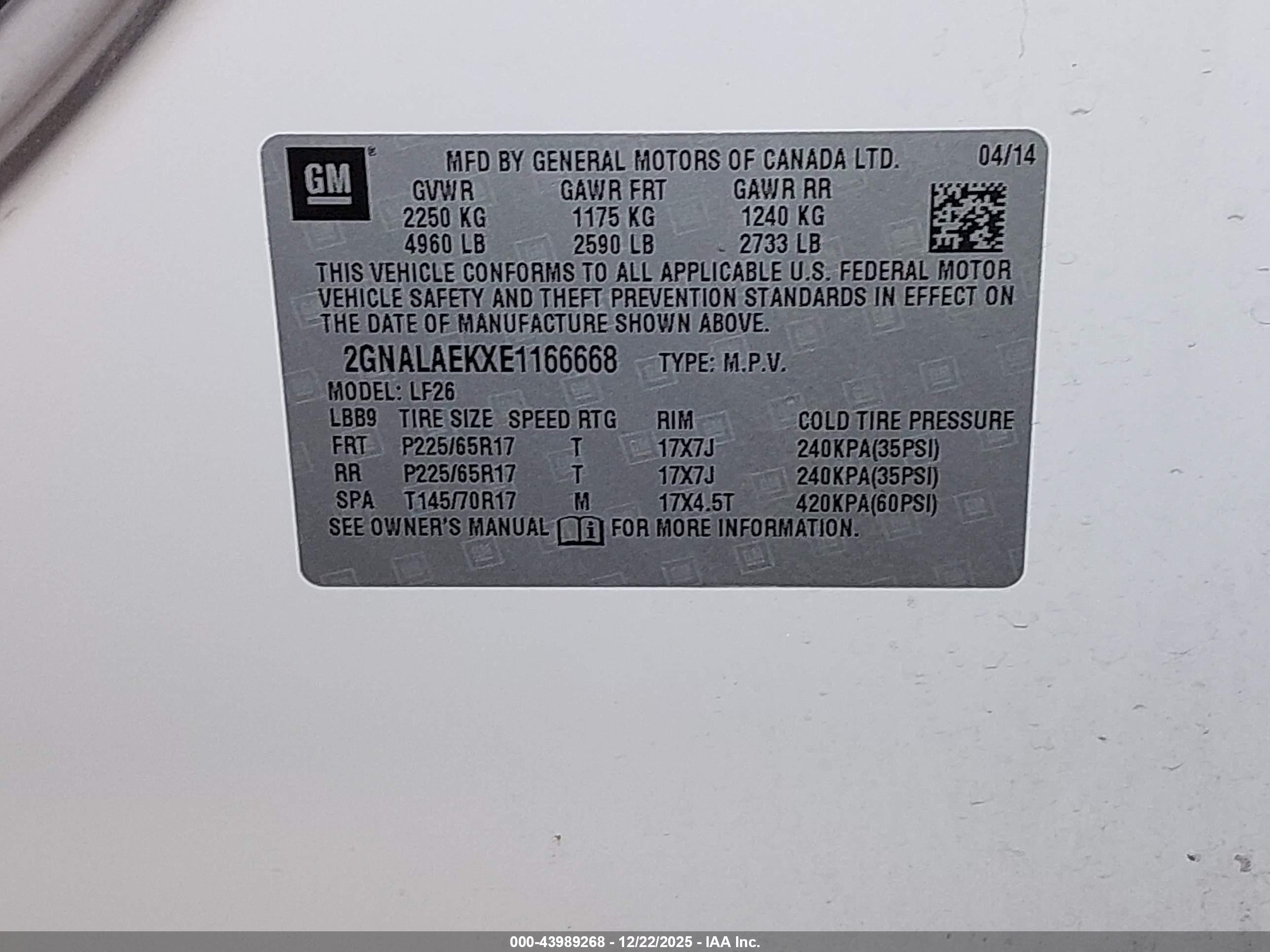 CHEVROLET EQUINOX image 9