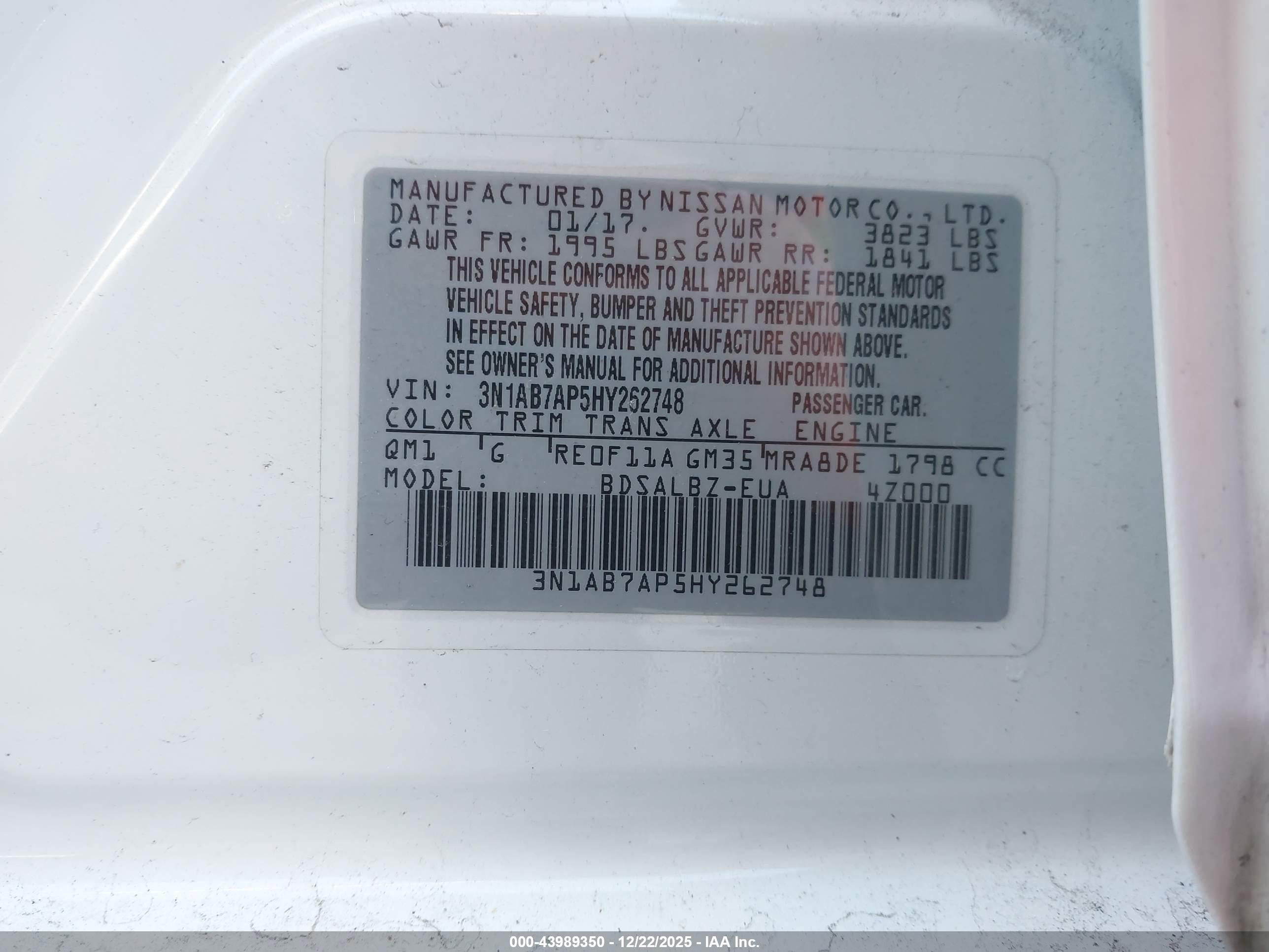 NISSAN SENTRA image 9