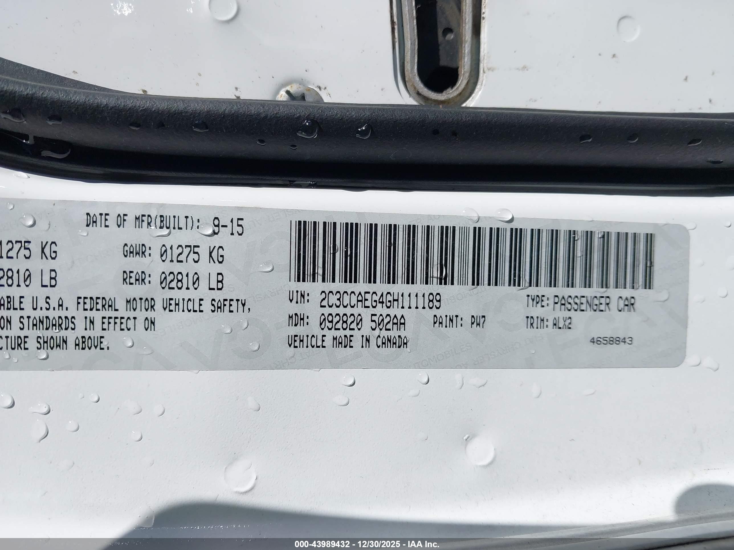 CHRYSLER 300C image 9