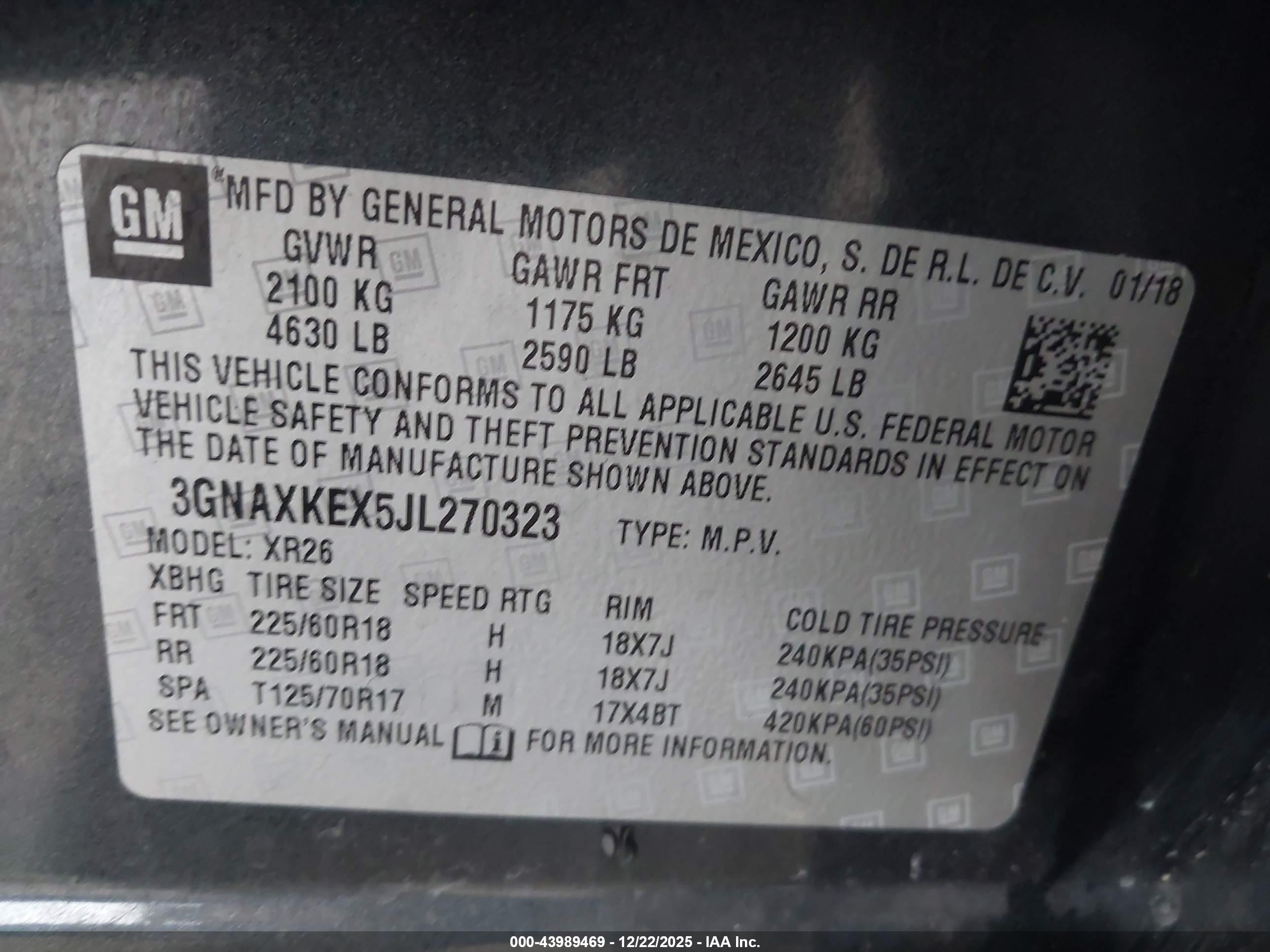 CHEVROLET EQUINOX image 9