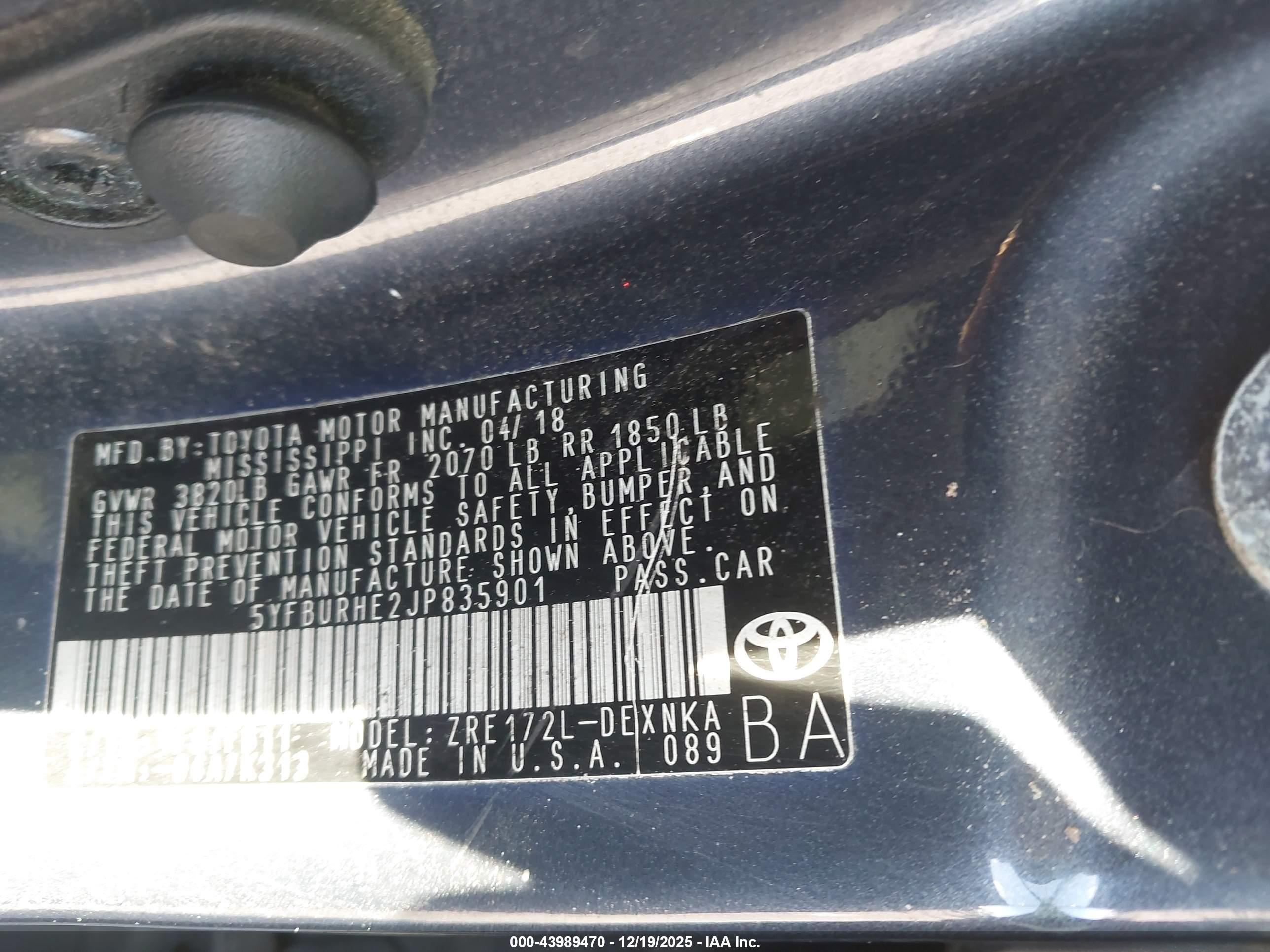 TOYOTA COROLLA image 9