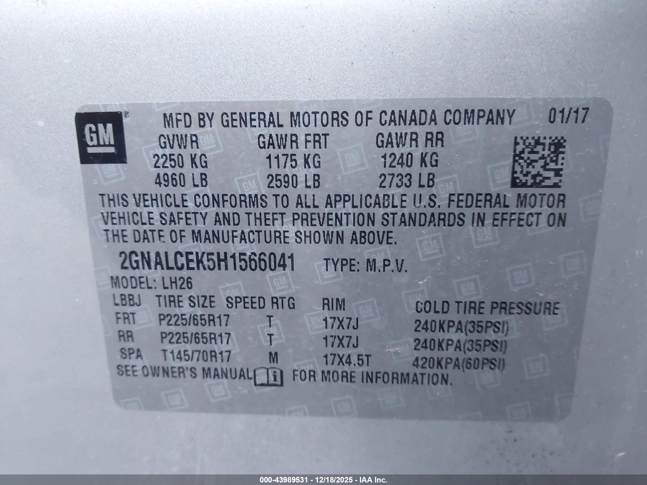 CHEVROLET EQUINOX image 9