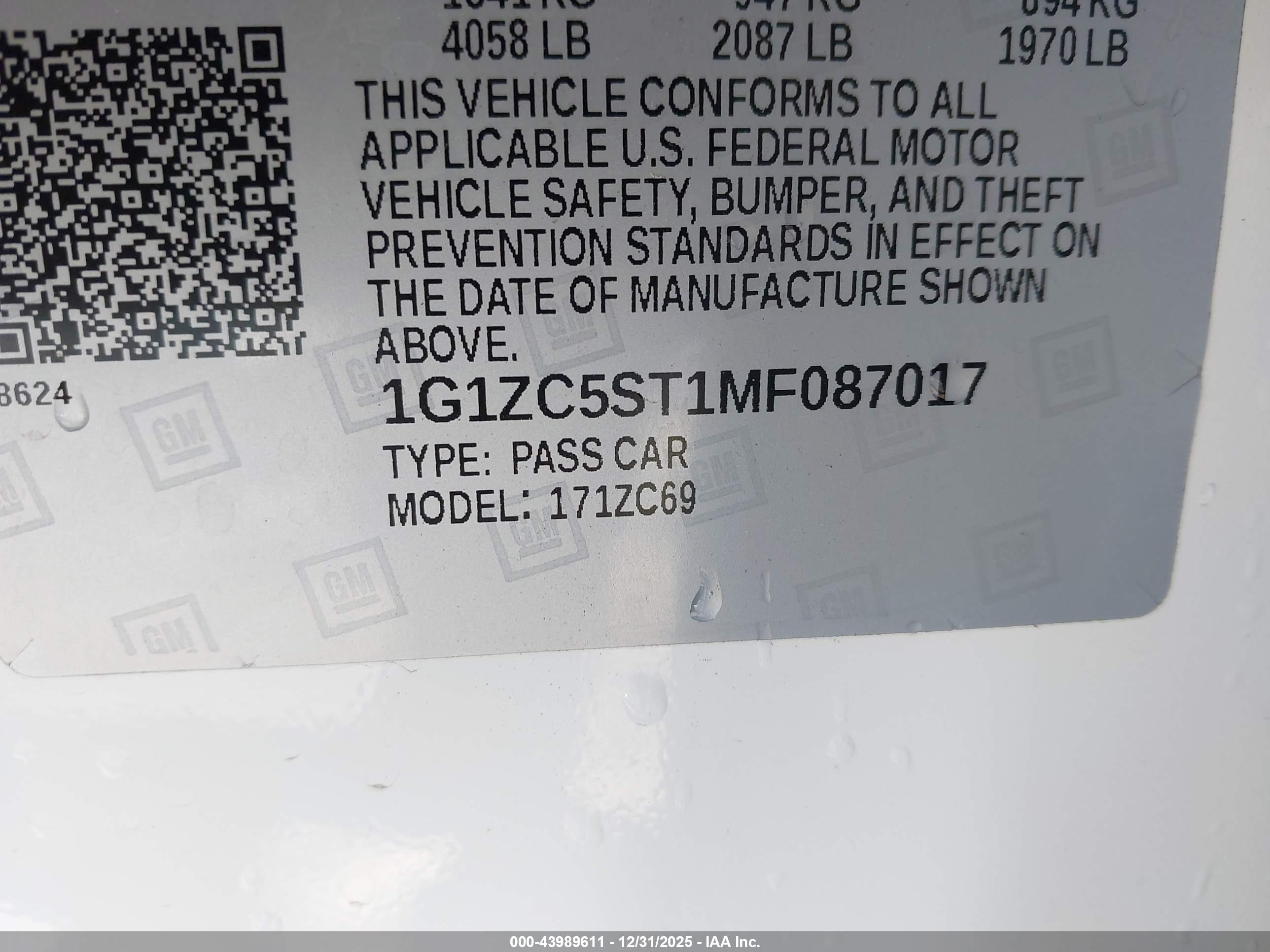 CHEVROLET MALIBU image 9