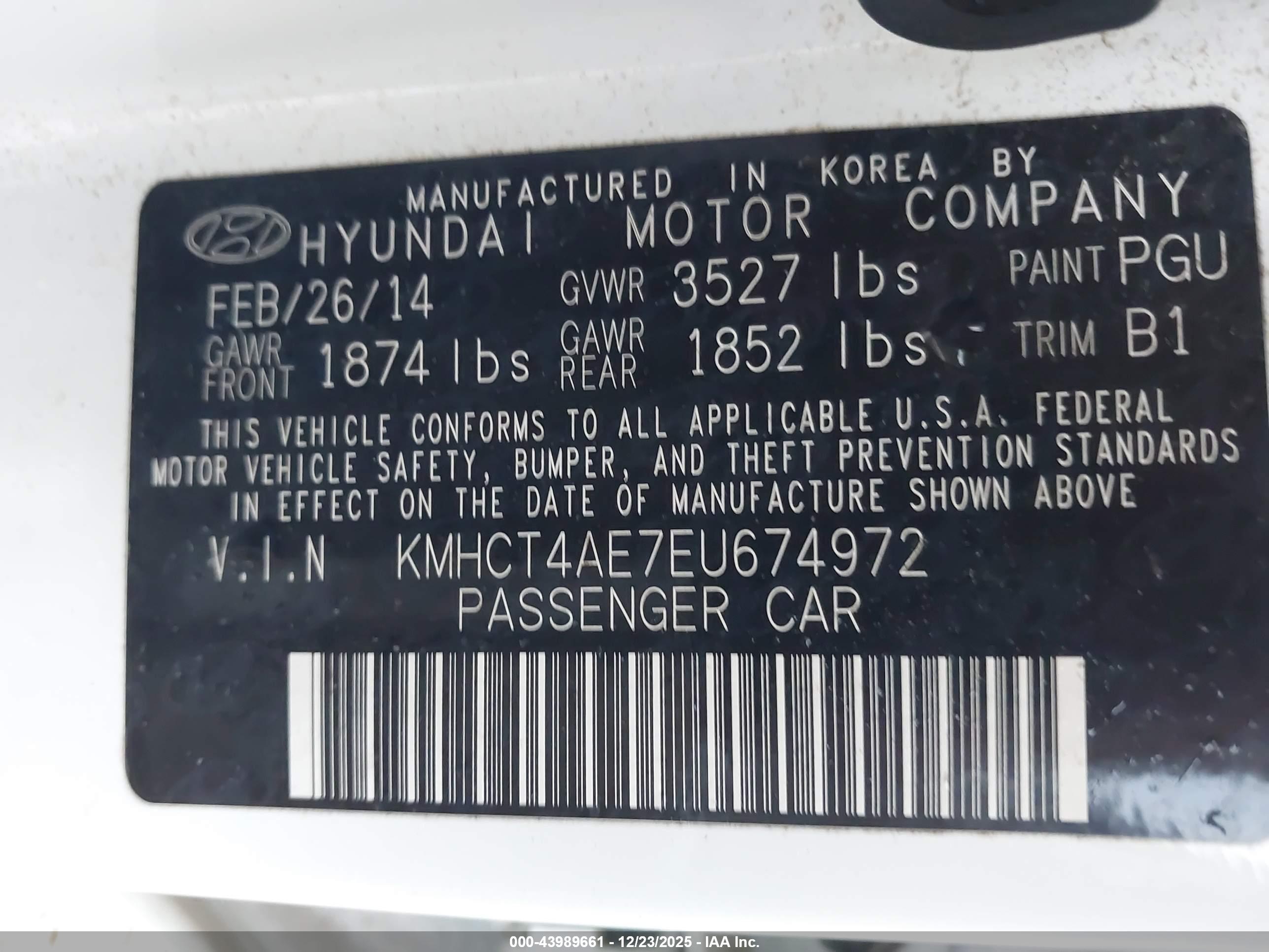 HYUNDAI ACCENT image 9