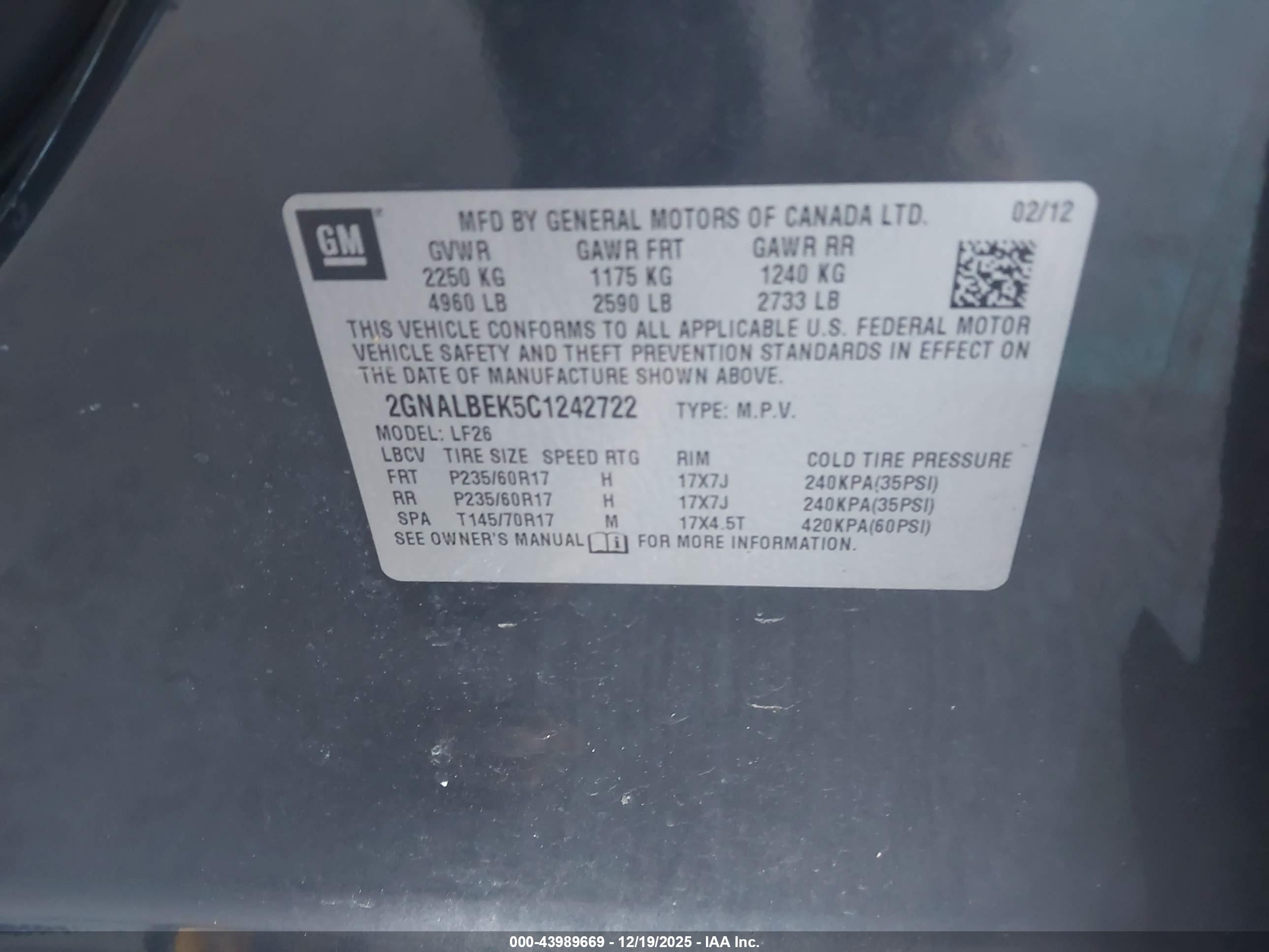CHEVROLET EQUINOX image 9