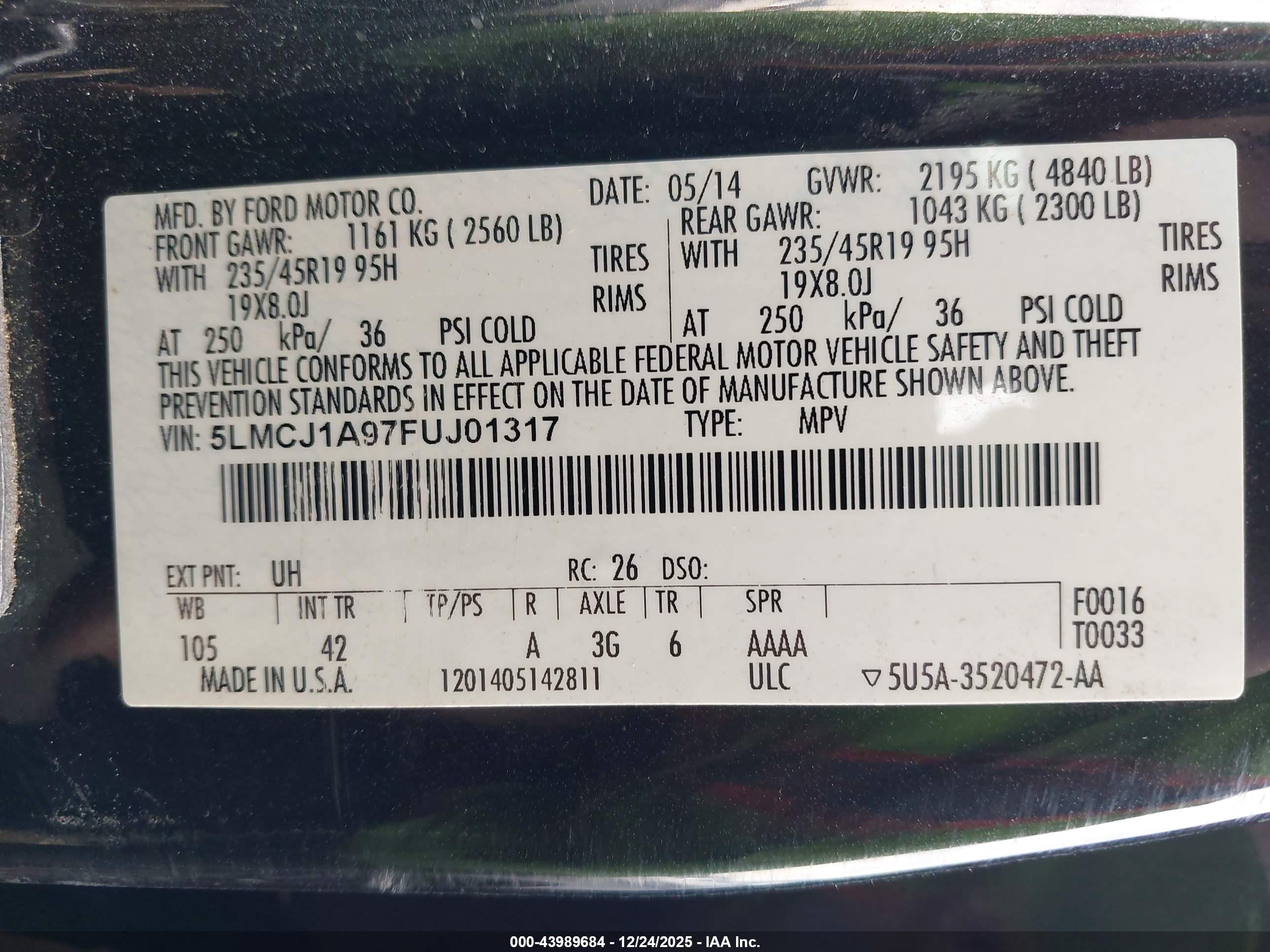 LINCOLN MKC image 9