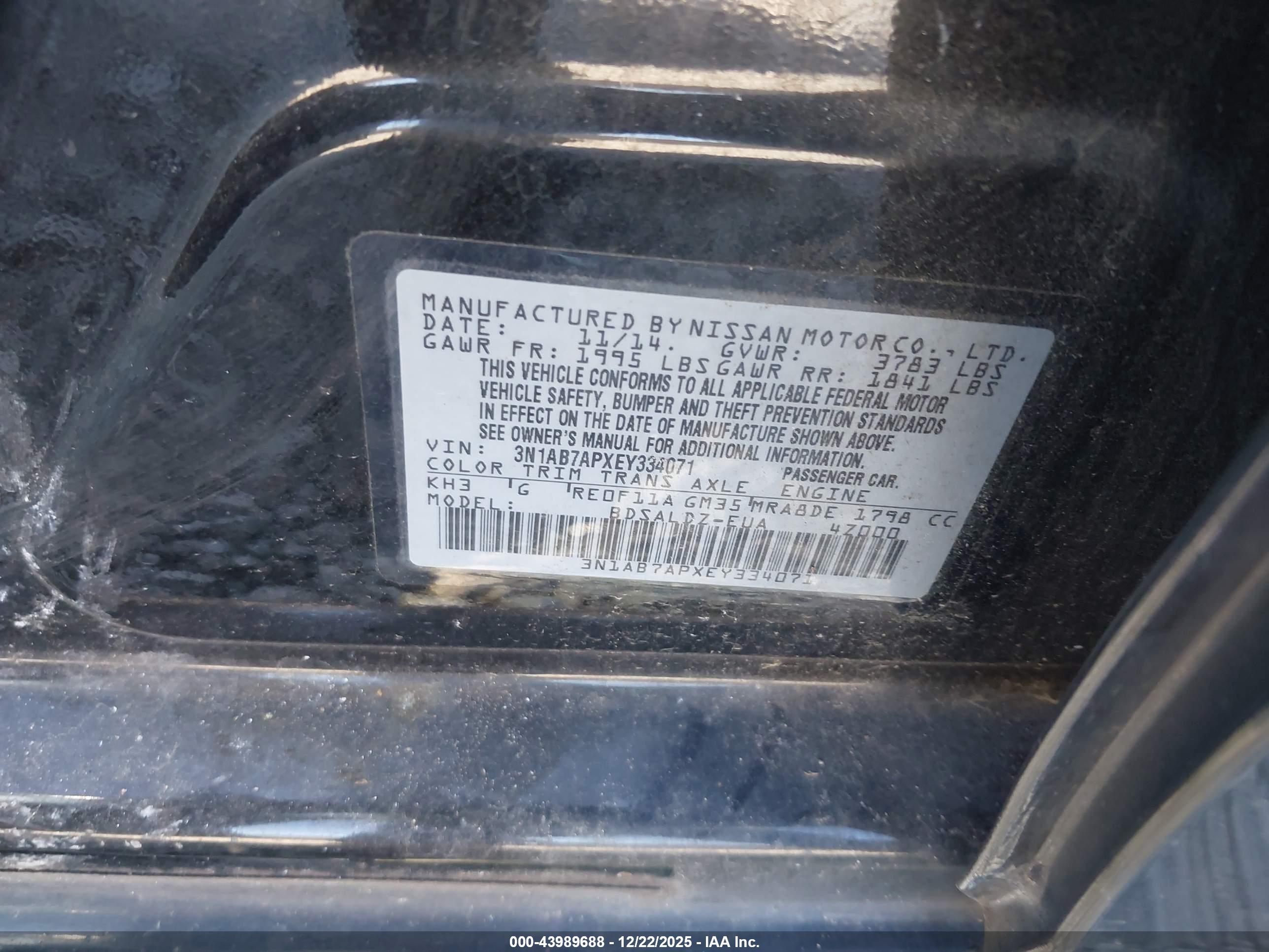 NISSAN SENTRA image 9