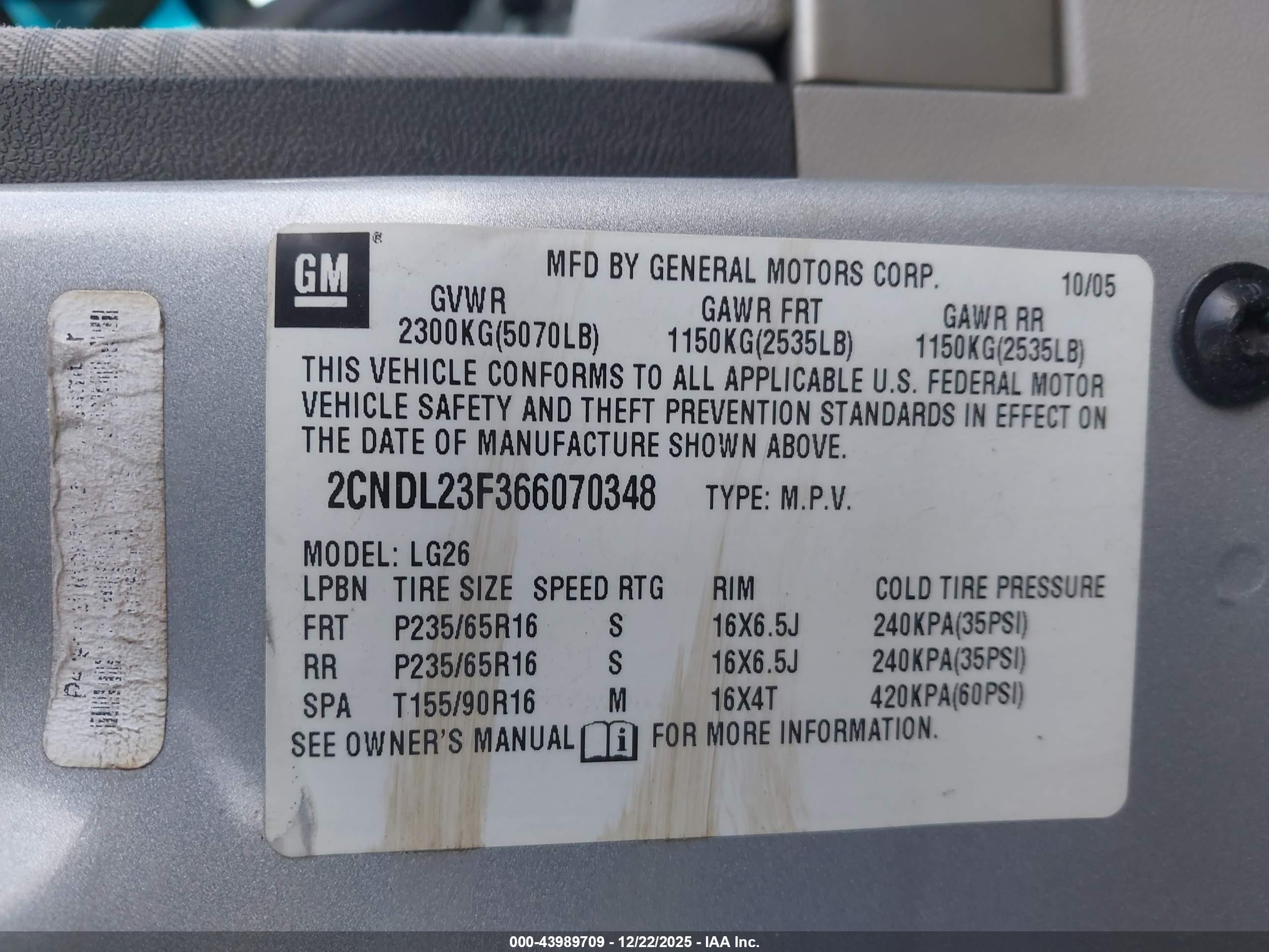 CHEVROLET EQUINOX image 9