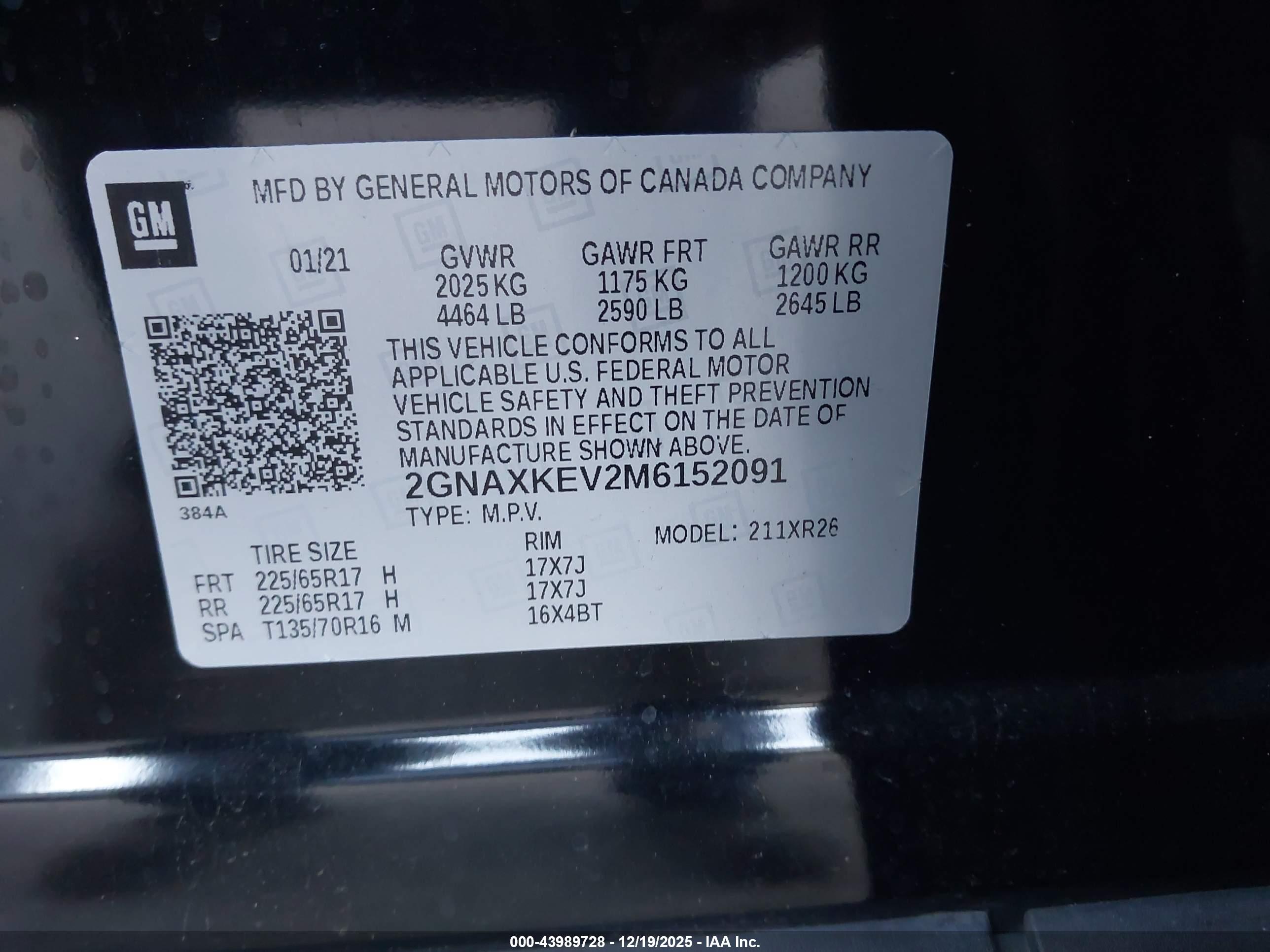 CHEVROLET EQUINOX image 9
