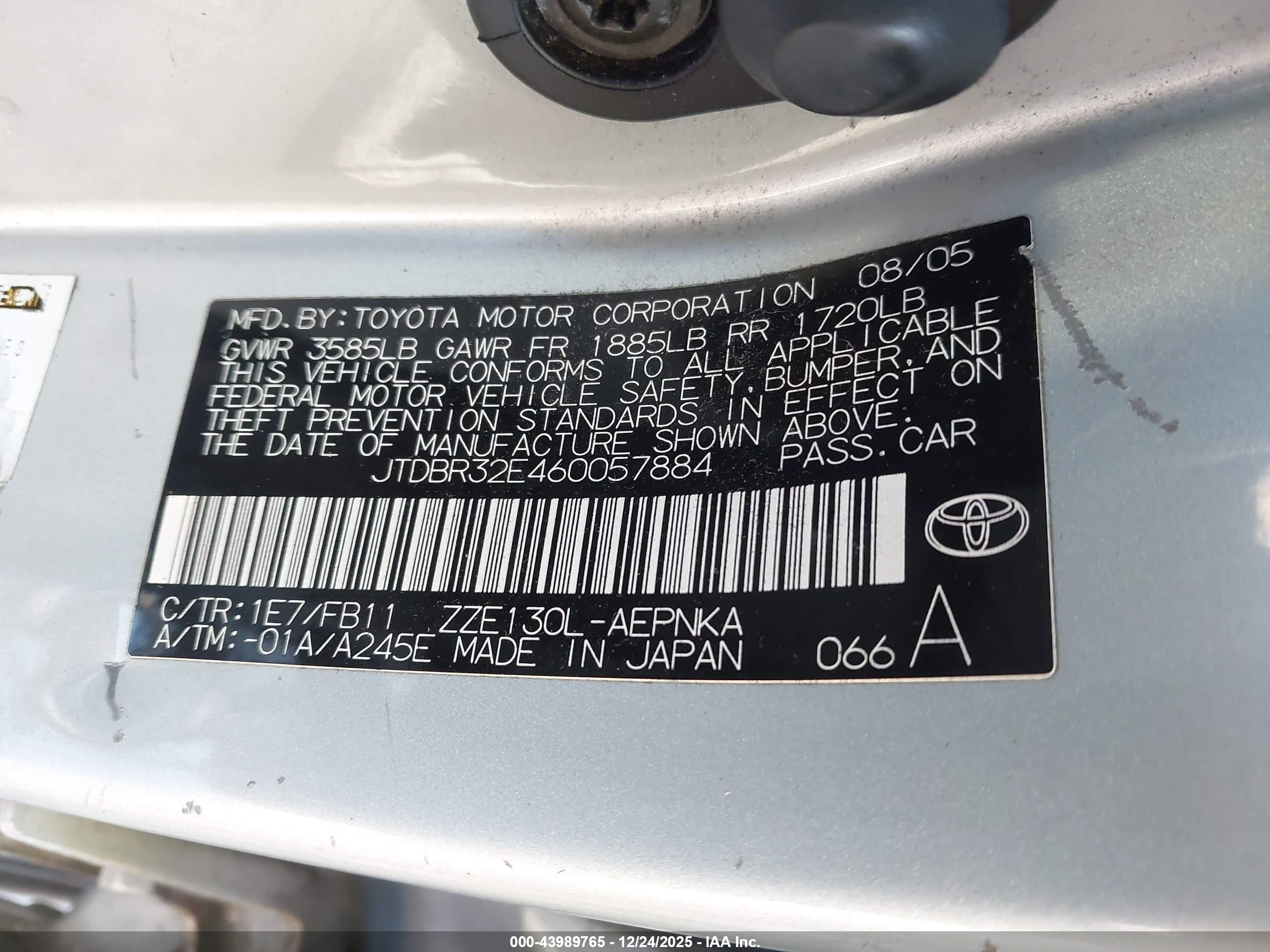 TOYOTA COROLLA image 9
