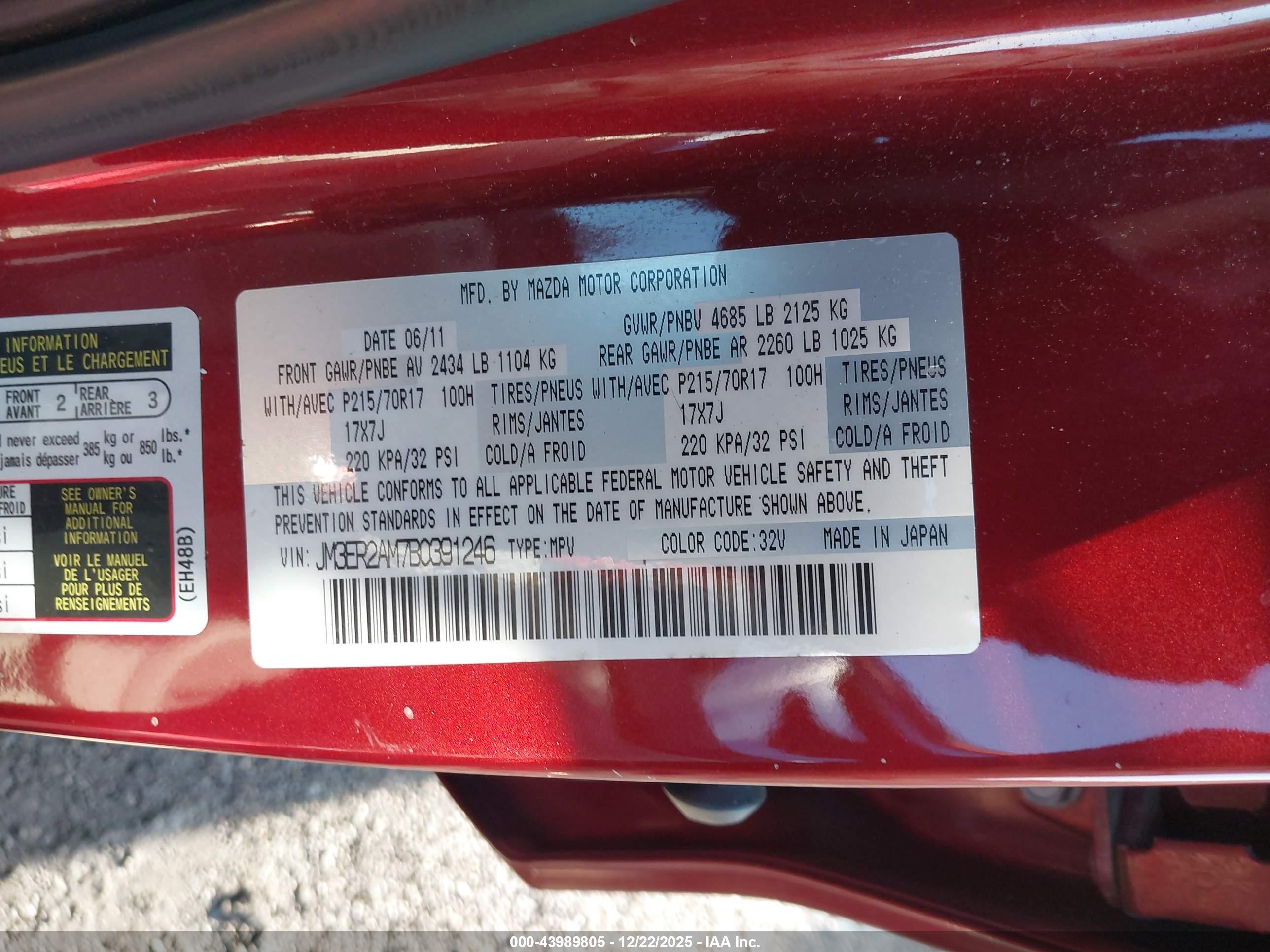 MAZDA CX-7 image 9