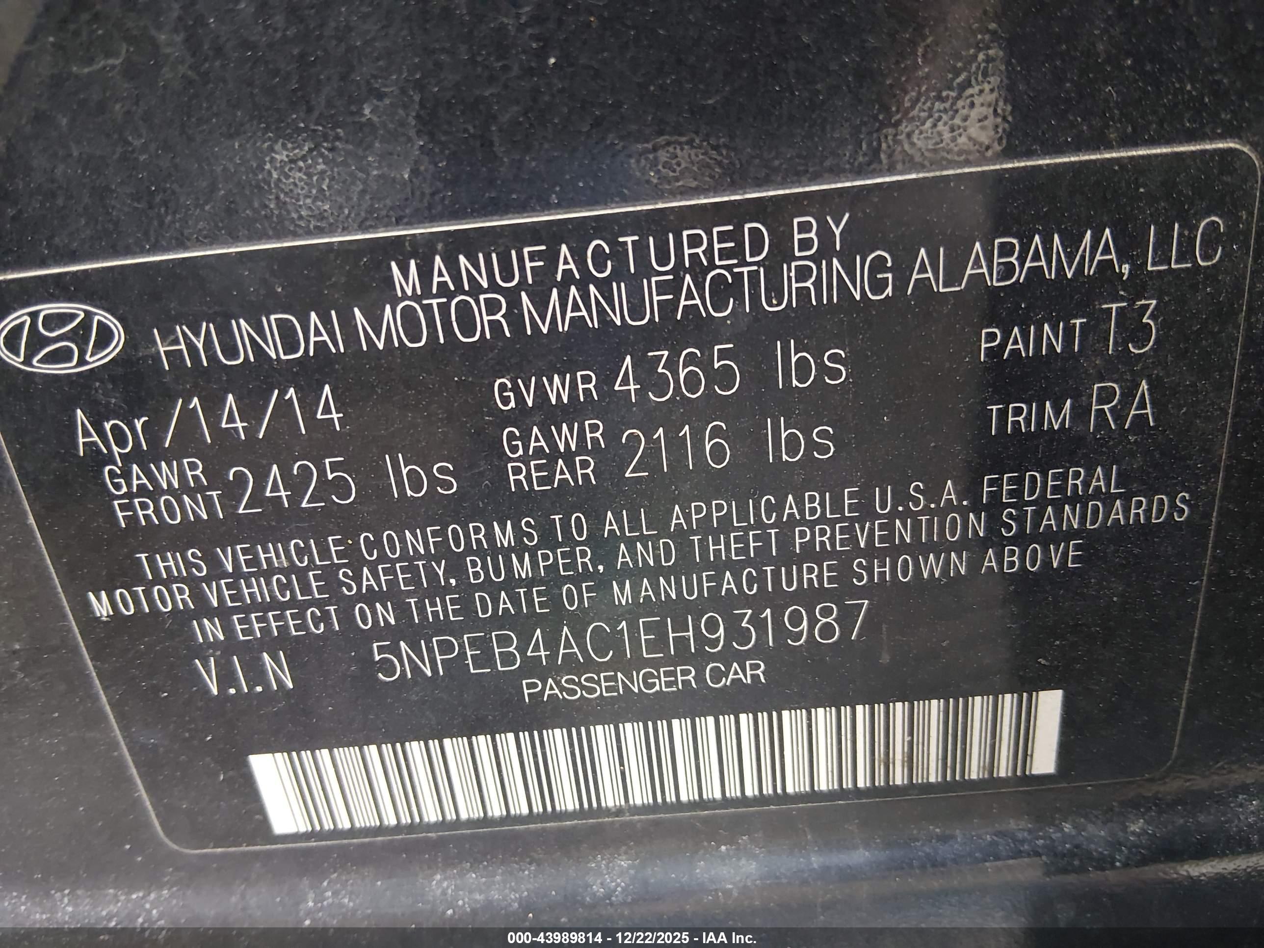 HYUNDAI SONATA image 9