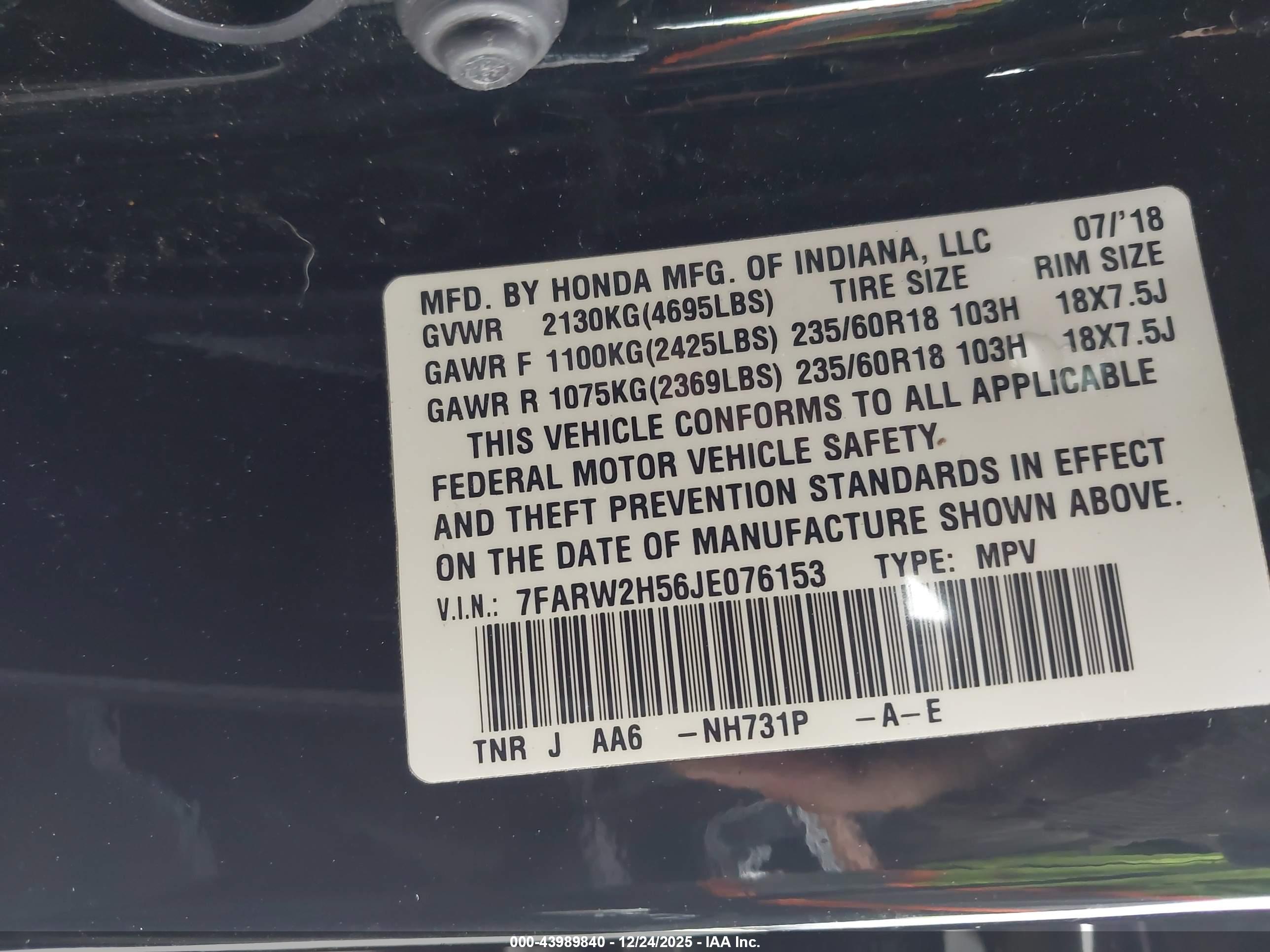 HONDA CR-V image 9