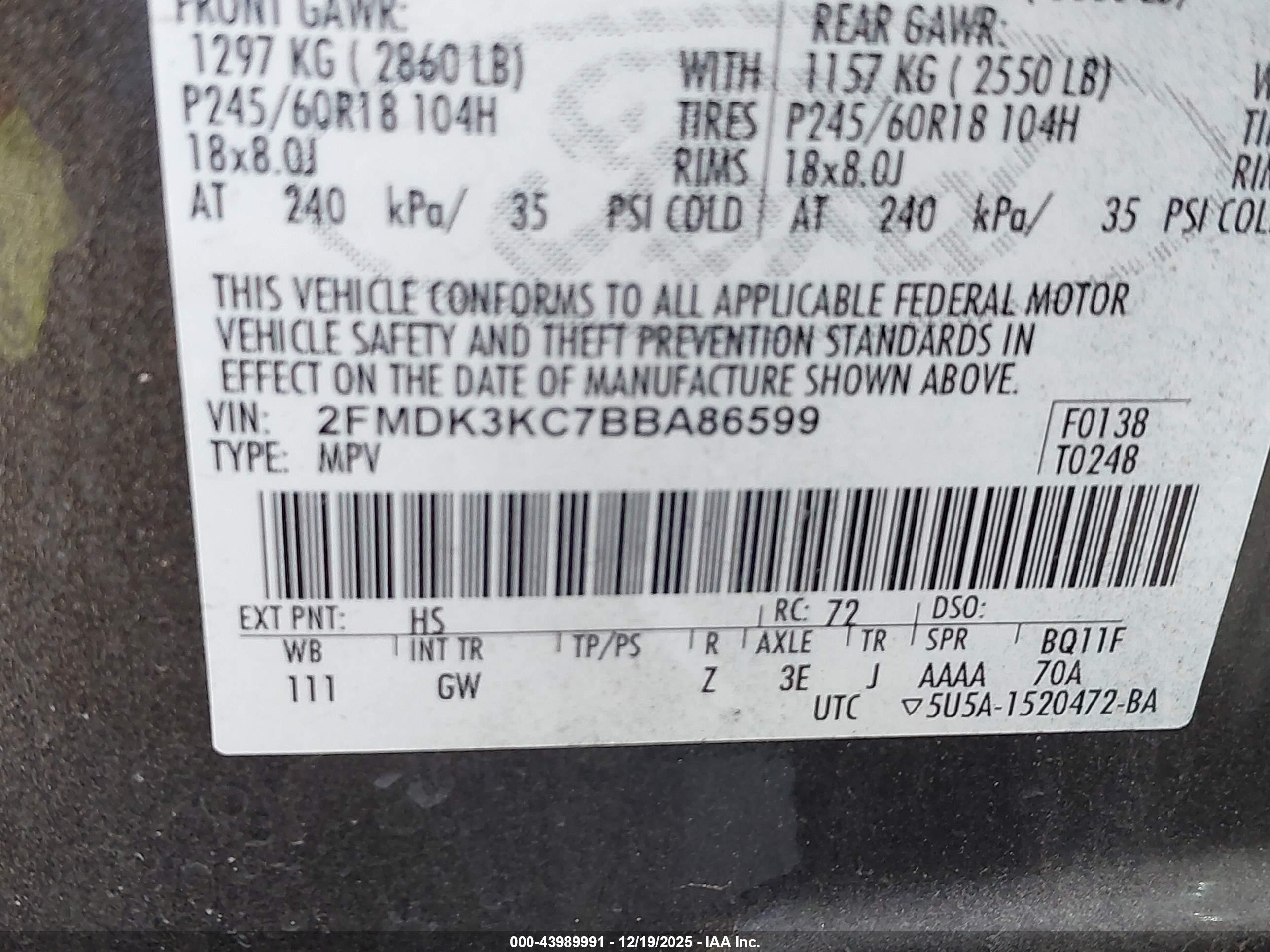 FORD EDGE image 9