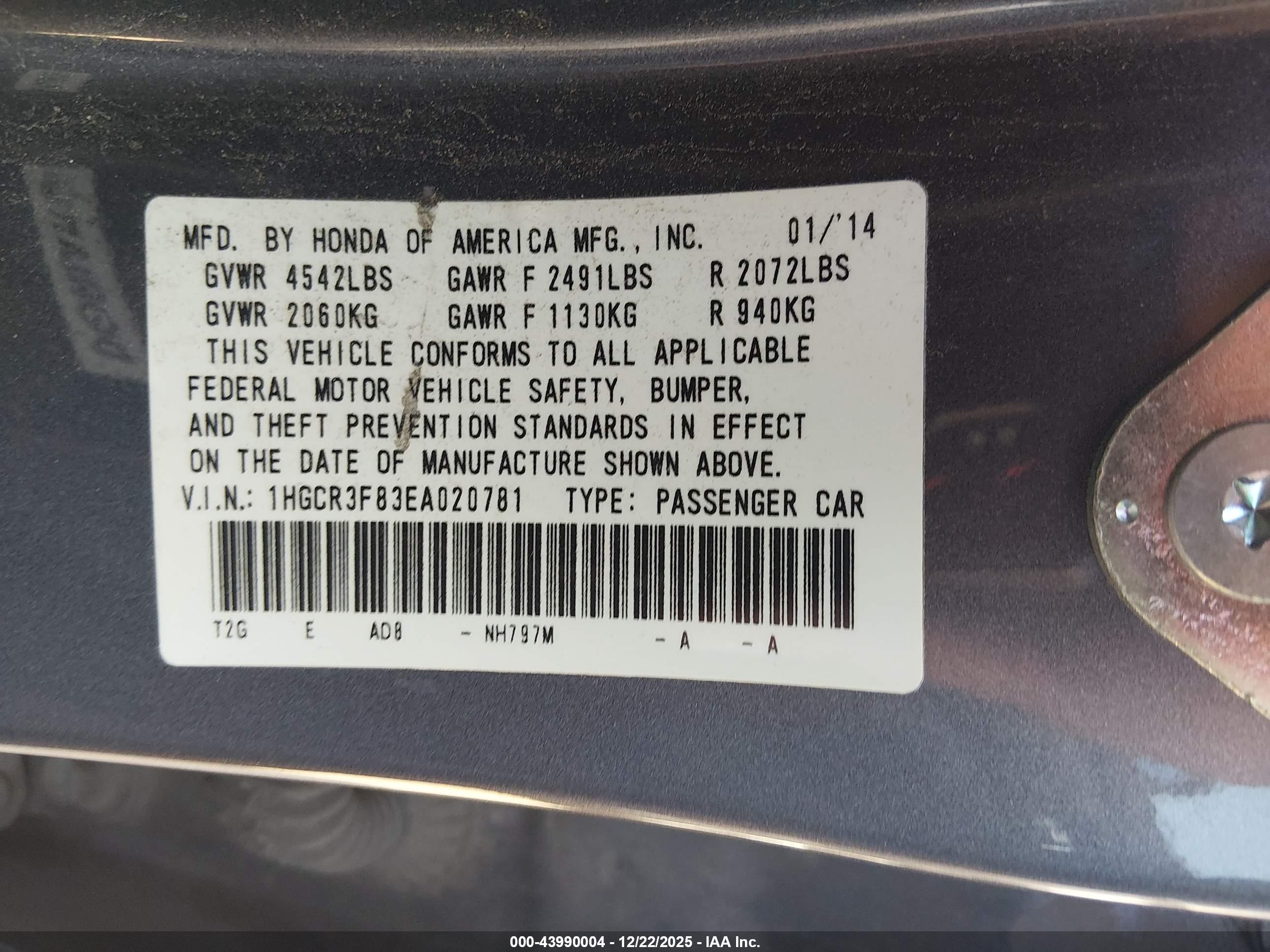HONDA ACCORD image 9