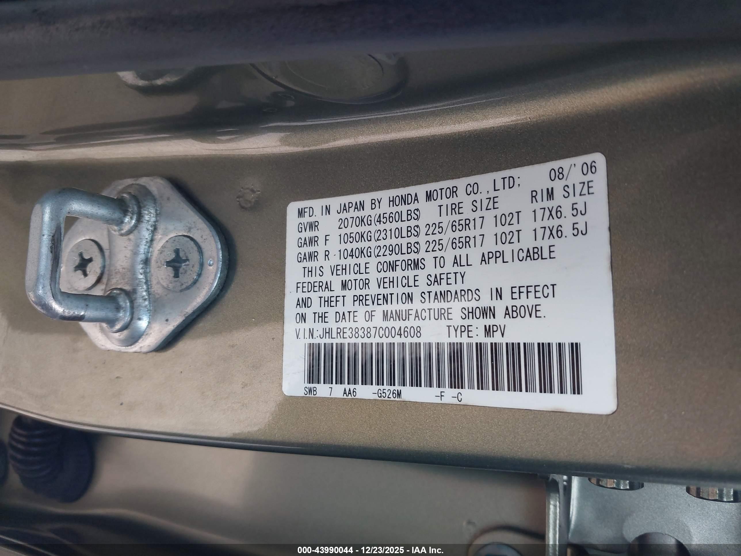 HONDA CR-V image 9
