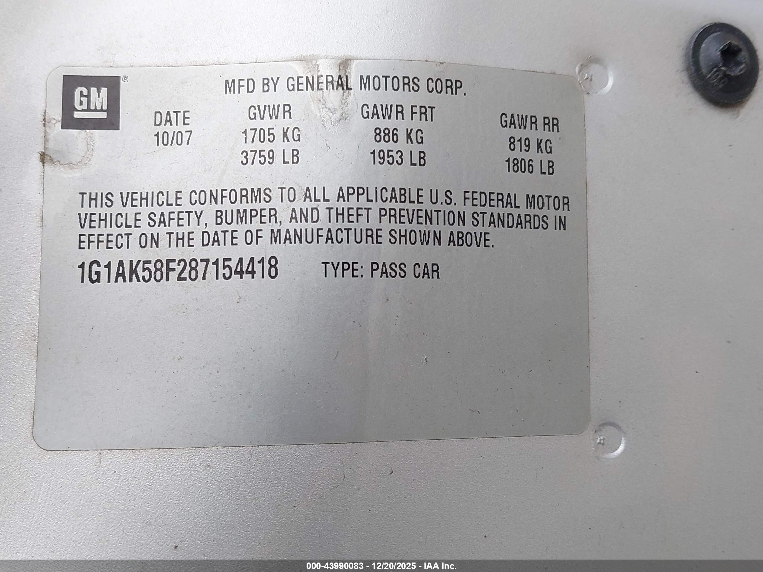 CHEVROLET COBALT image 9