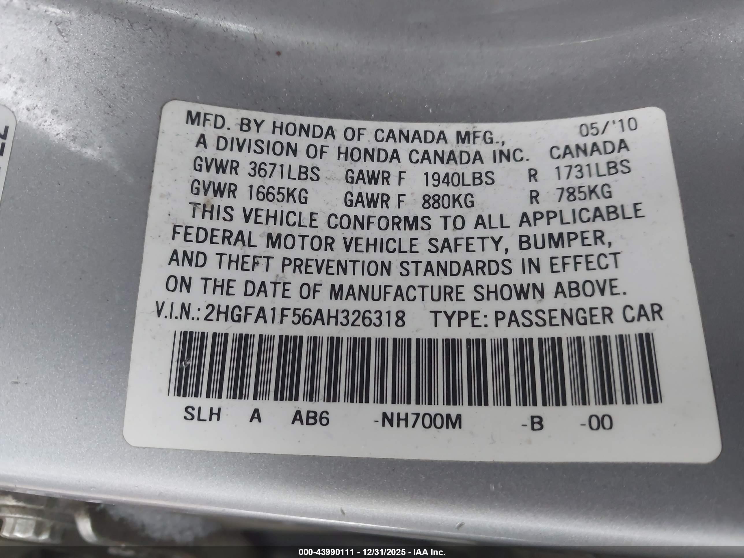 HONDA CIVIC image 9